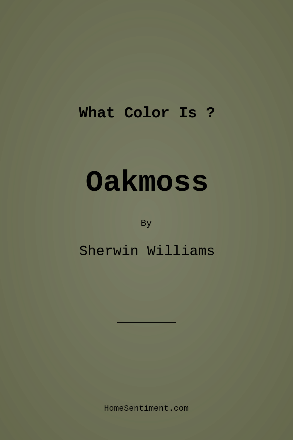 Oakmoss SW 6180 by Sherwin Williams