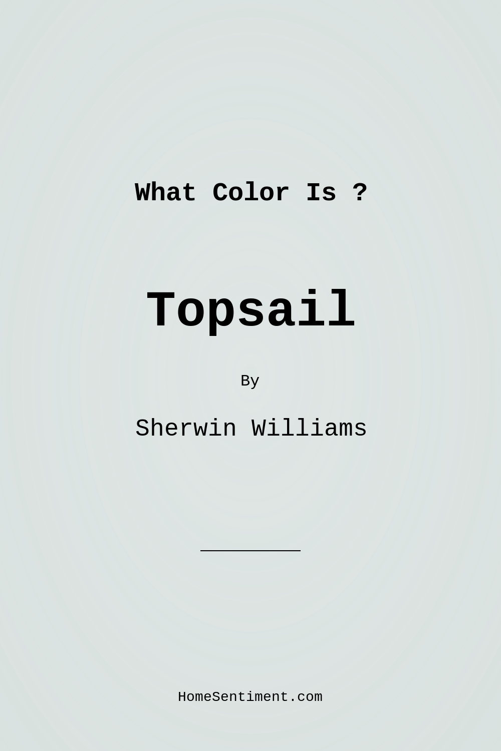 Topsail SW 6217 by Sherwin Williams