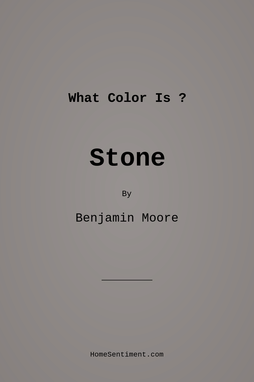 Stone 2112-40 by Benjamin Moore