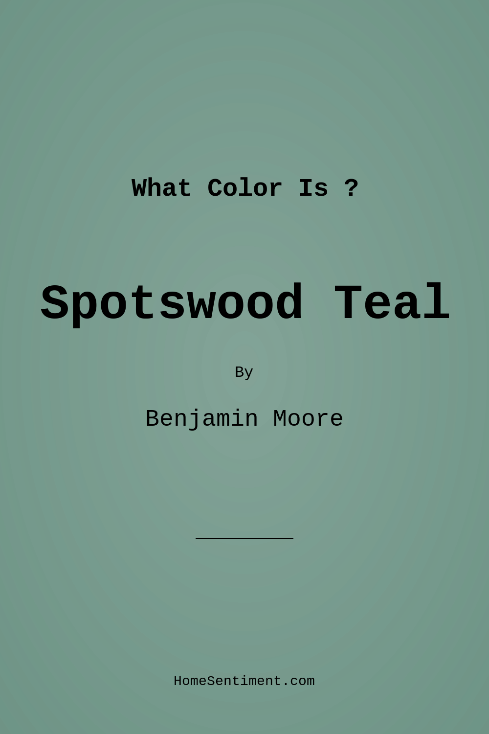 Spotswood Teal CW-545 by Benjamin Moore