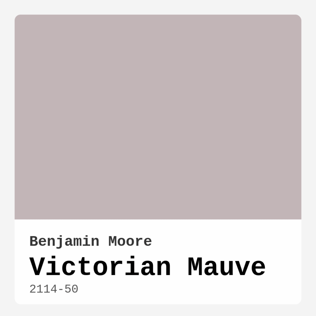Victorian Mauve 2114-50 by Benjamin Moore