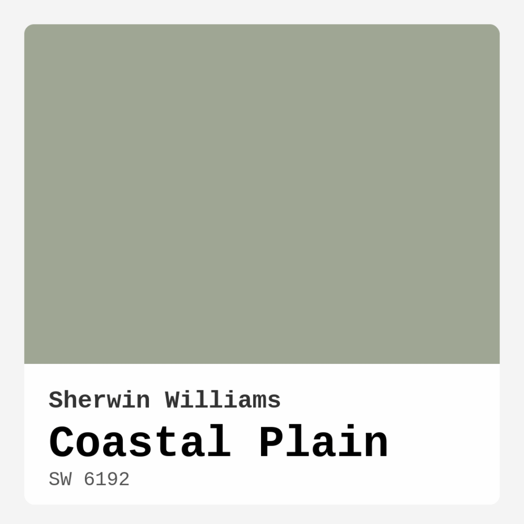 Sherwin Williams Coastal Plain