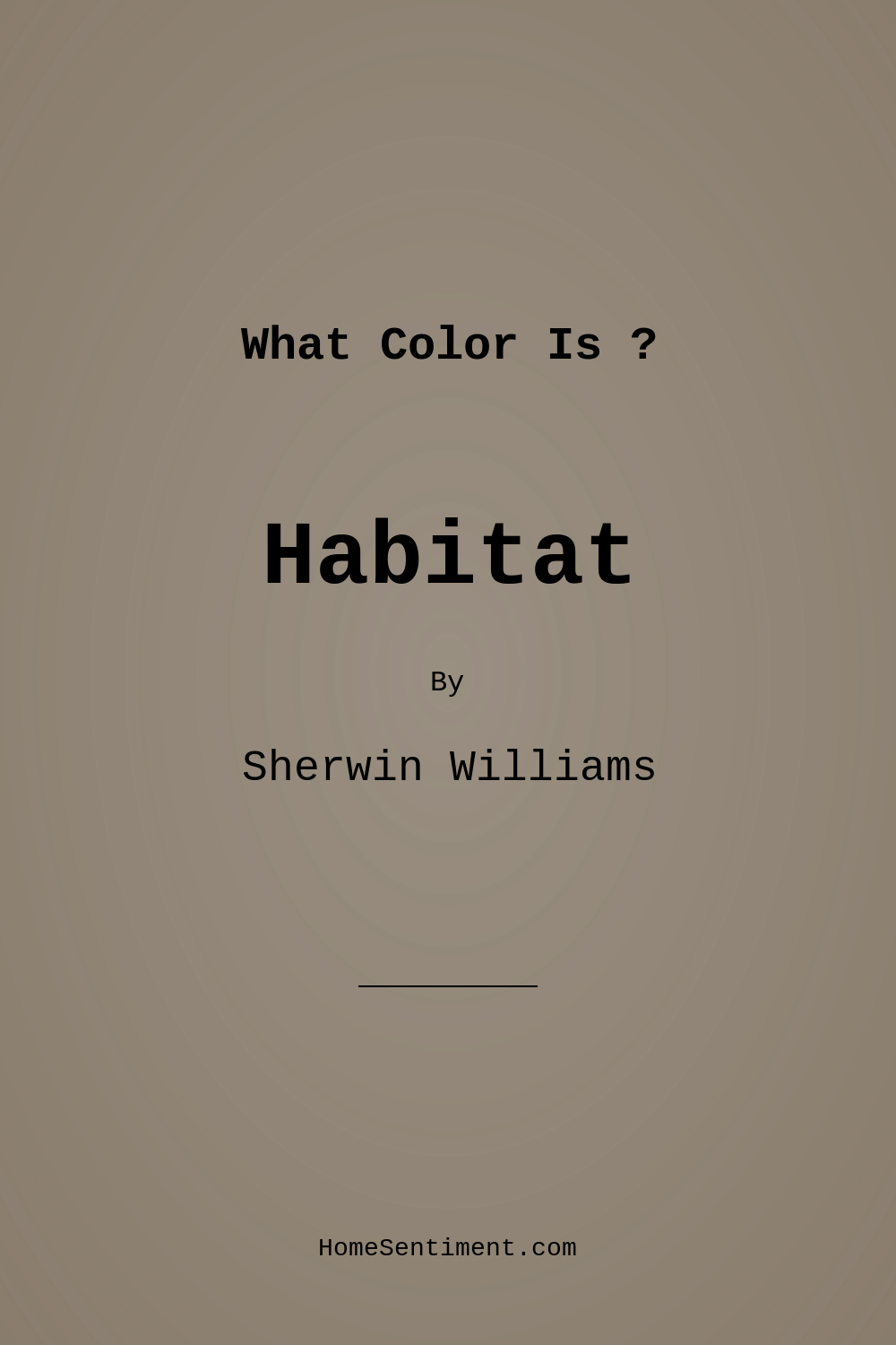 Habitat SW 9608 by Sherwin Williams