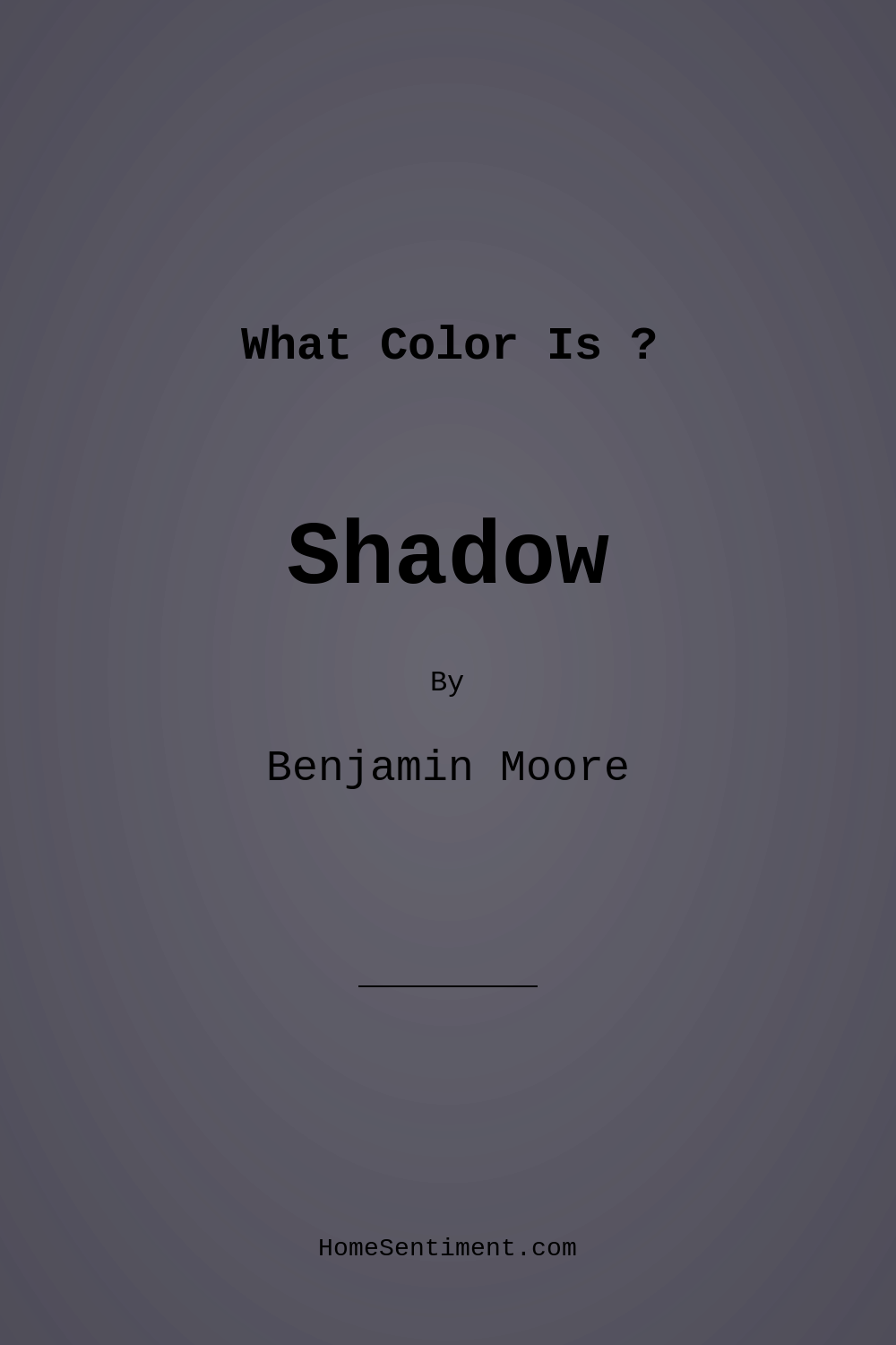 Shadow 2117-30 by Benjamin Moore