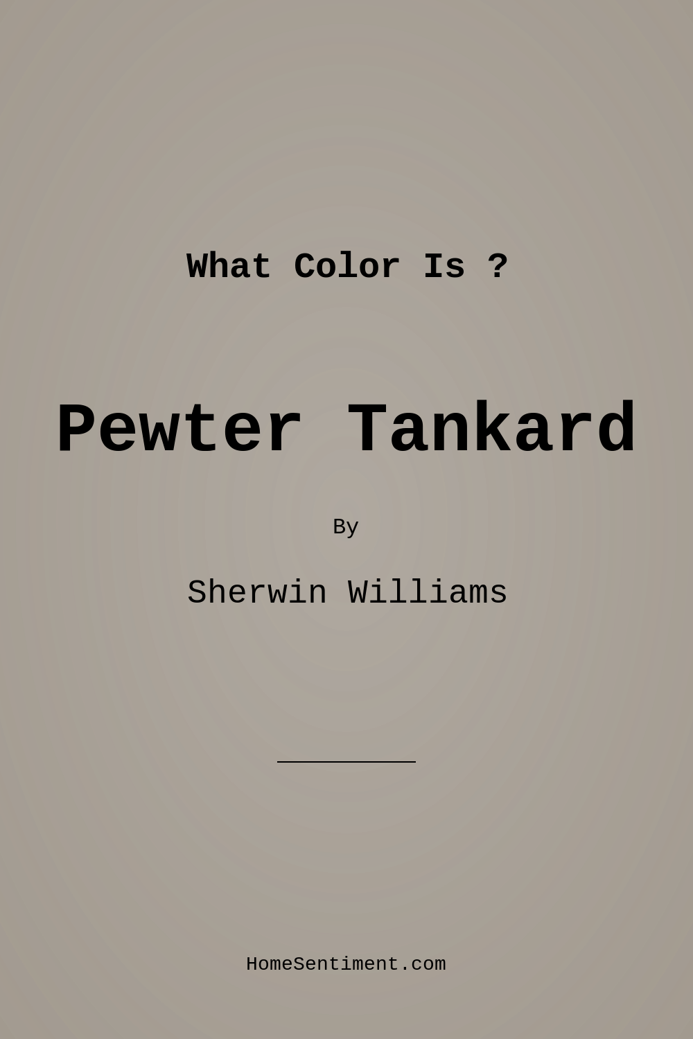 Pewter Tankard SW 0023 by Sherwin Williams
