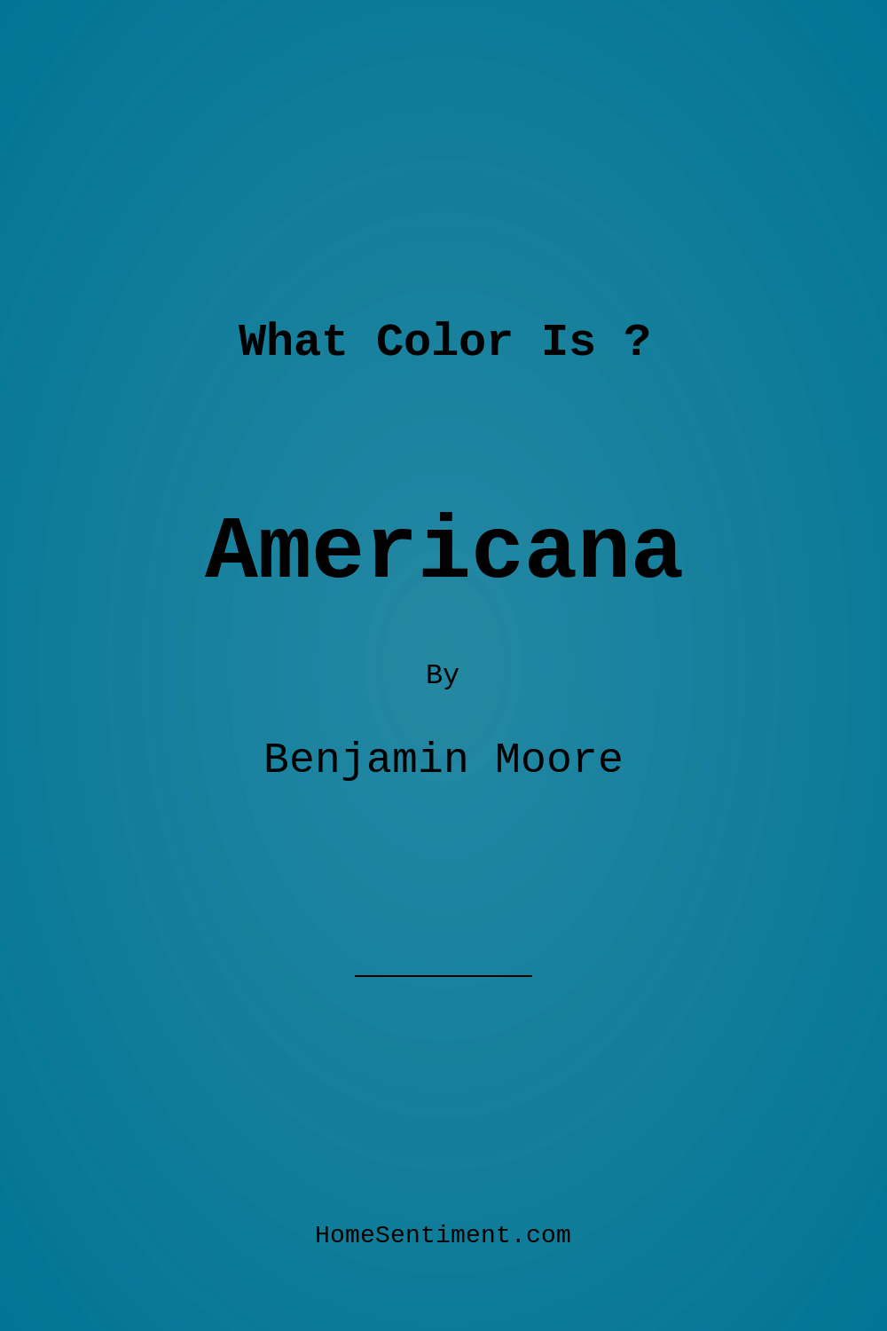 Americana 770 by Benjamin Moore