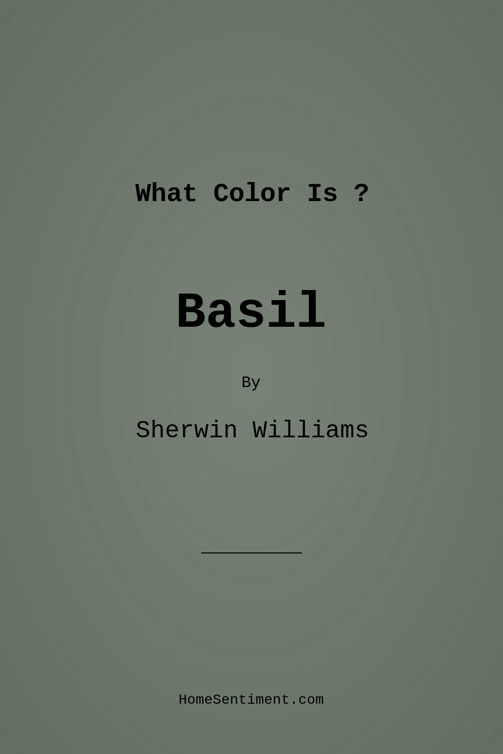Basil SW 6194 by Sherwin Williams