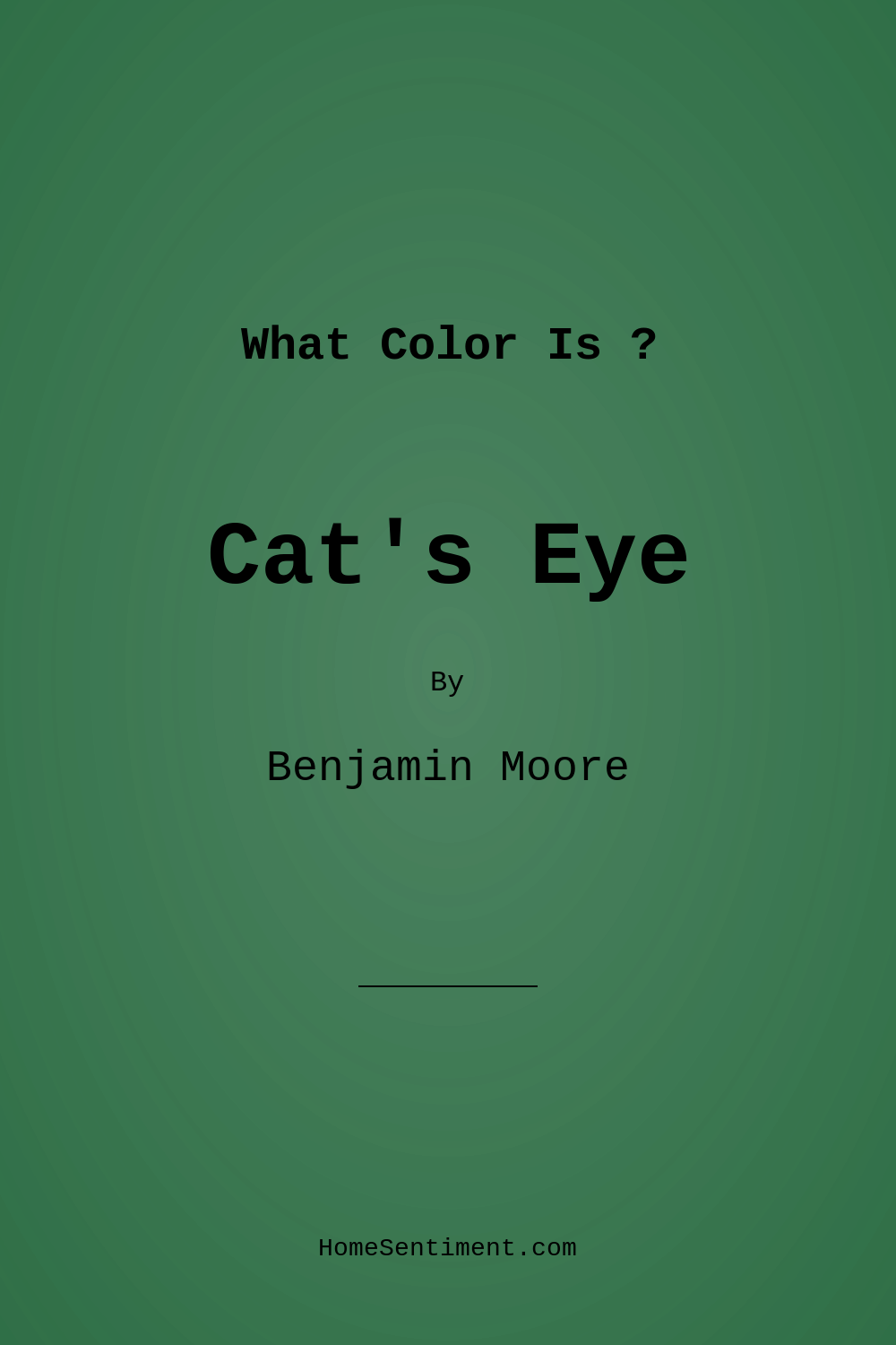 Cat’s Eye 2036-10 by Benjamin Moore