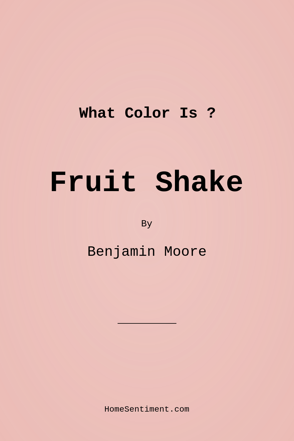 Fruit Shake 2088-60 by Benjamin Moore