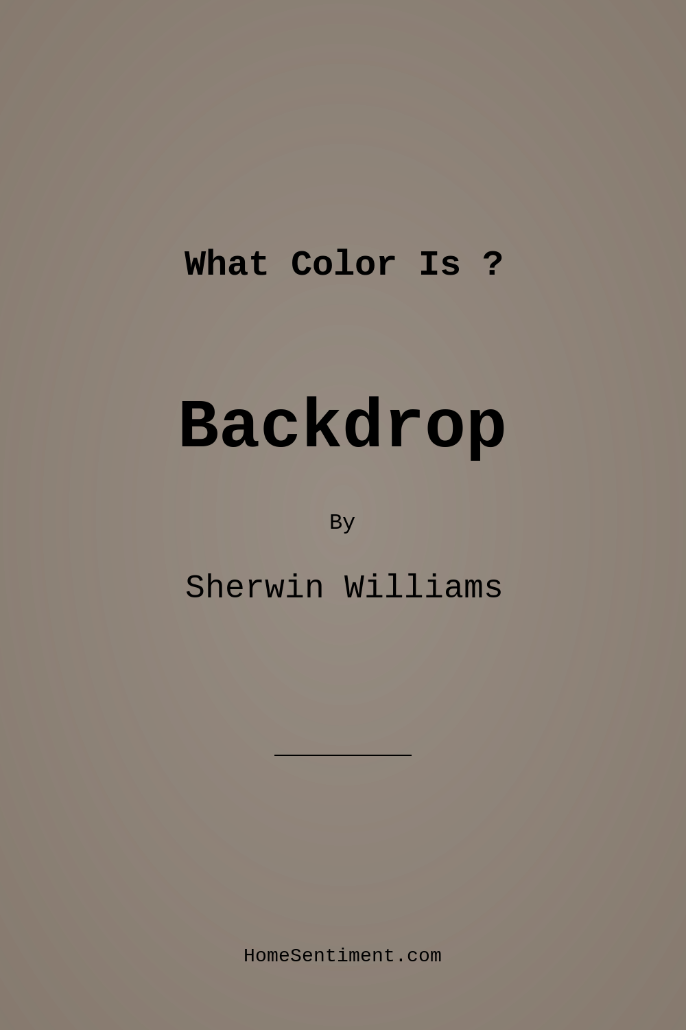 Backdrop SW 7025 by Sherwin Williams