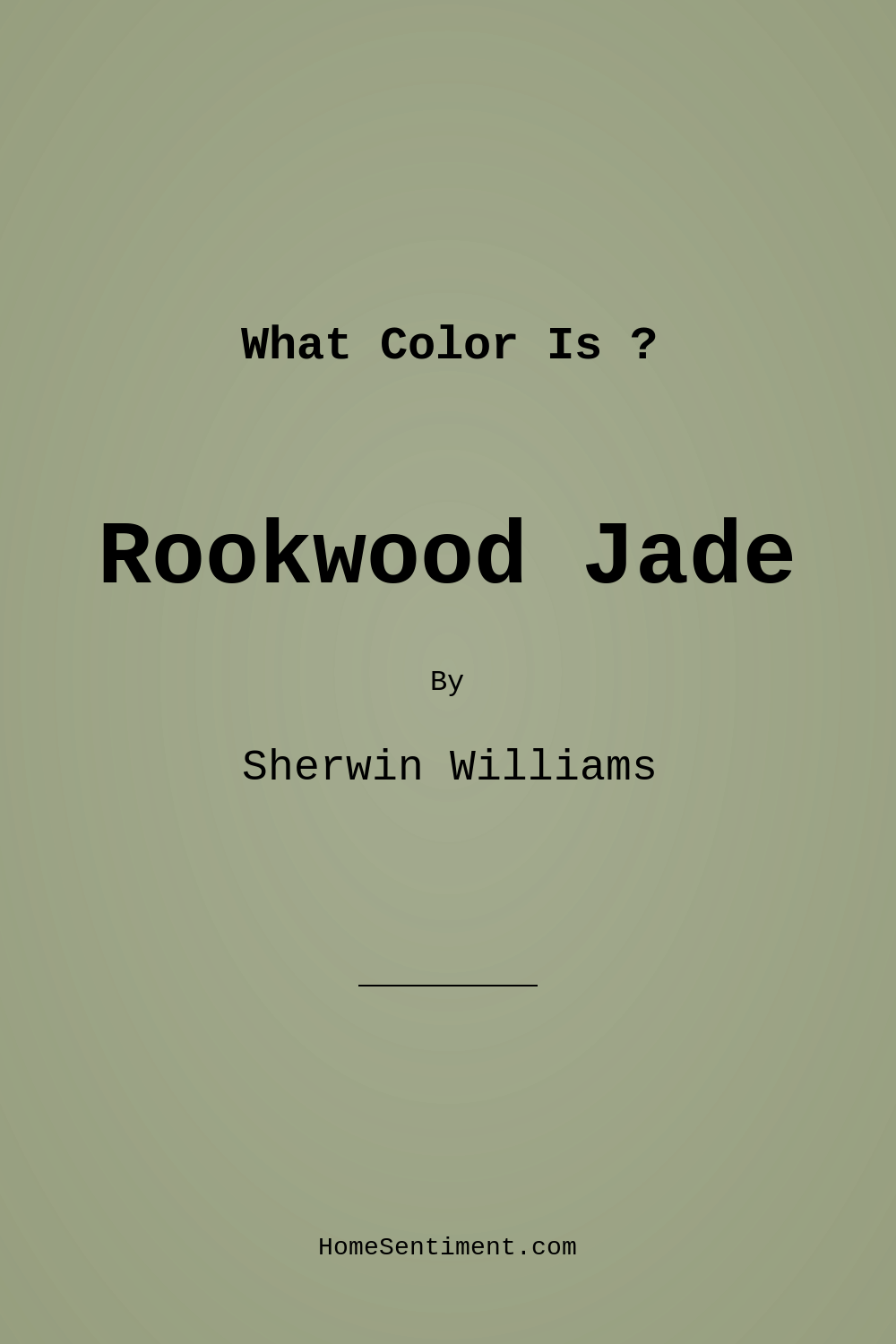 Rookwood Jade SW 2812 by Sherwin Williams