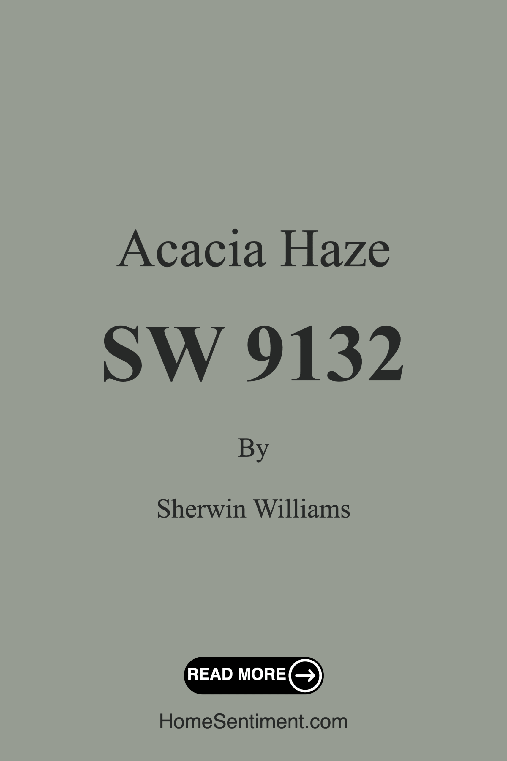 Acacia Haze SW 9132 by Sherwin Williams