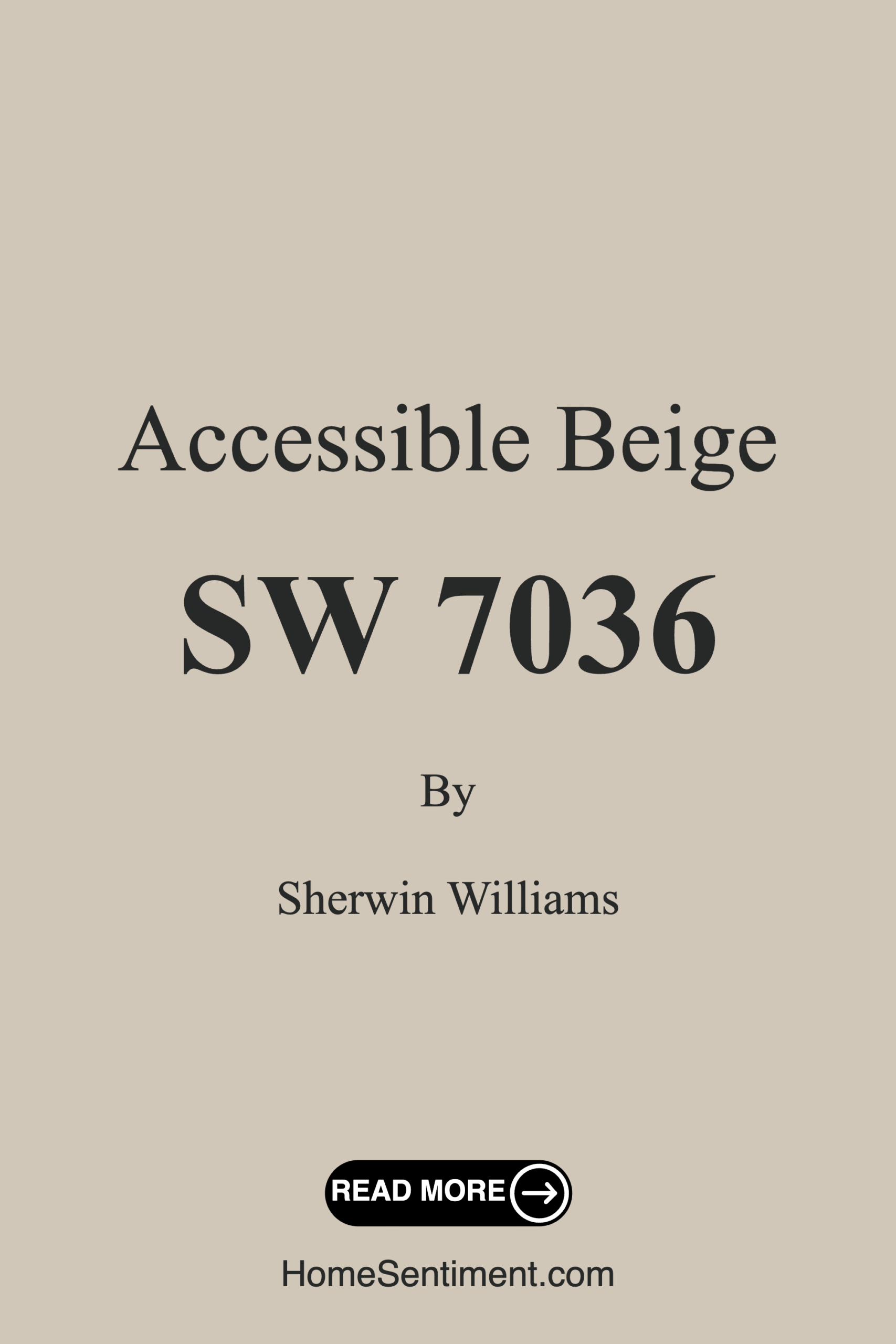 Accessible Beige SW 7036 by Sherwin Williams