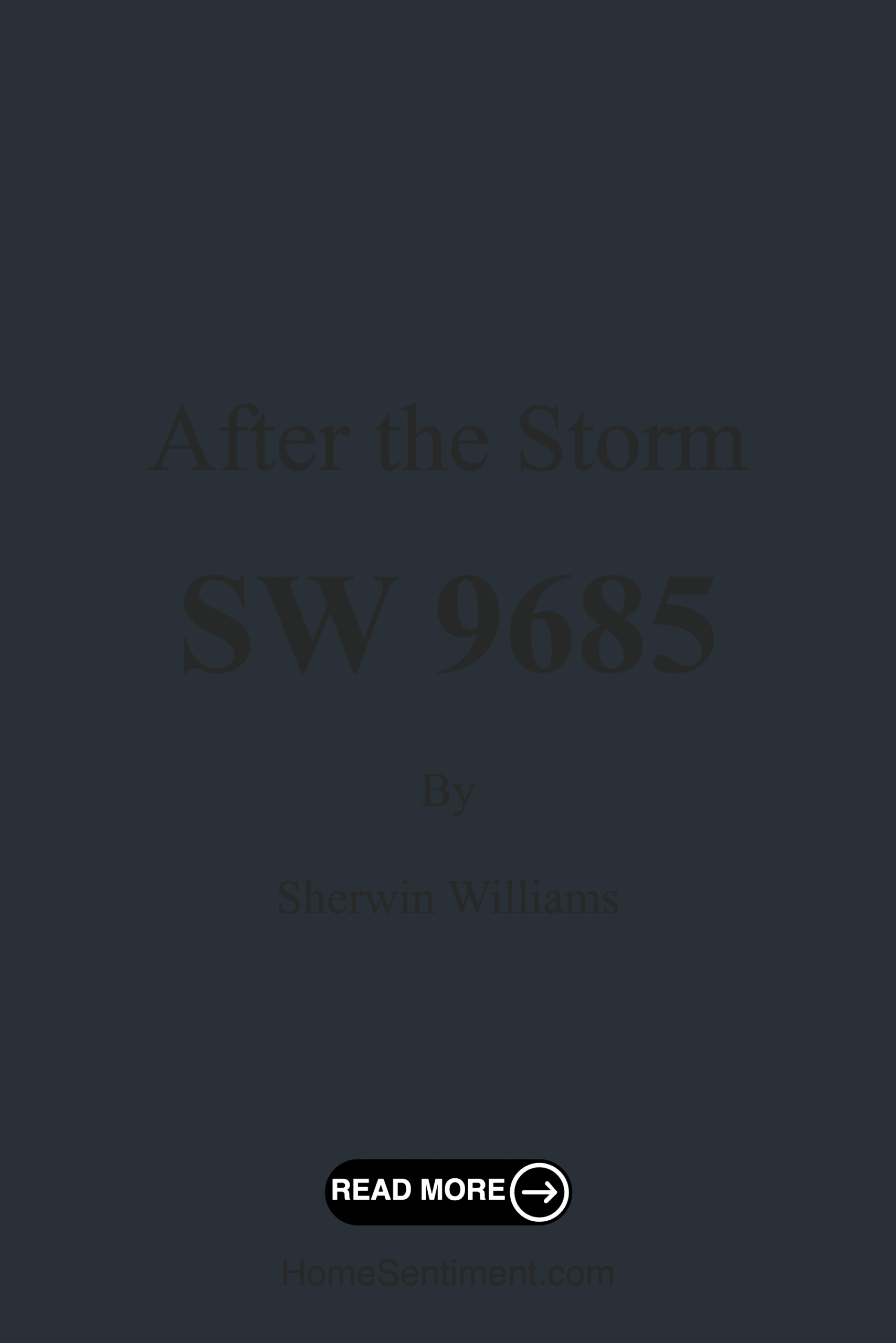 After the Storm SW 9685 by Sherwin Williams