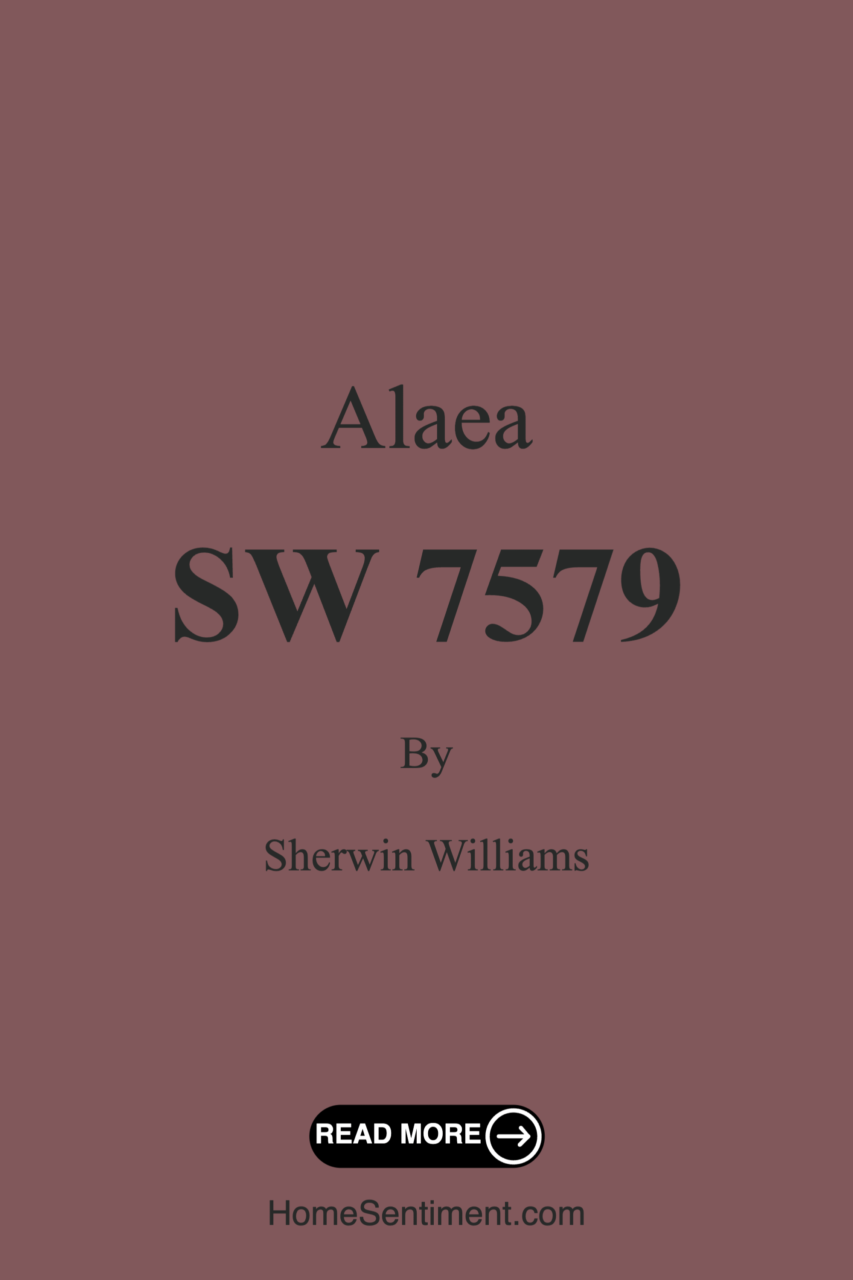 Alaea SW 7579 by Sherwin Williams