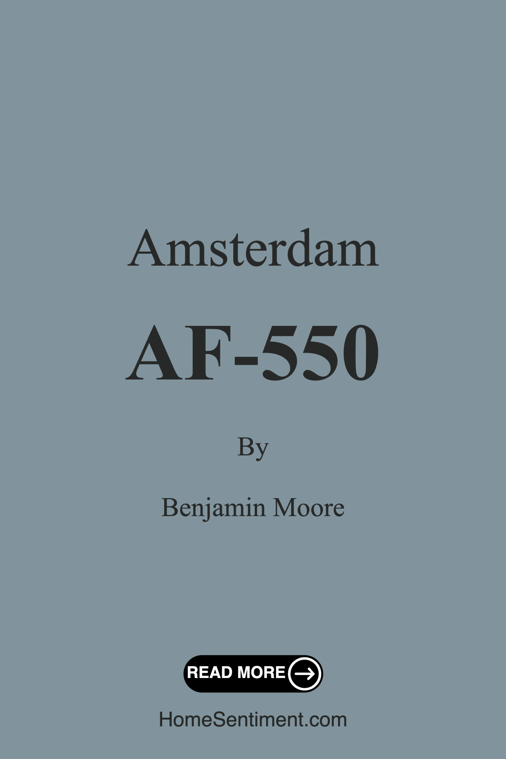 Amsterdam AF-550 by Benjamin Moore