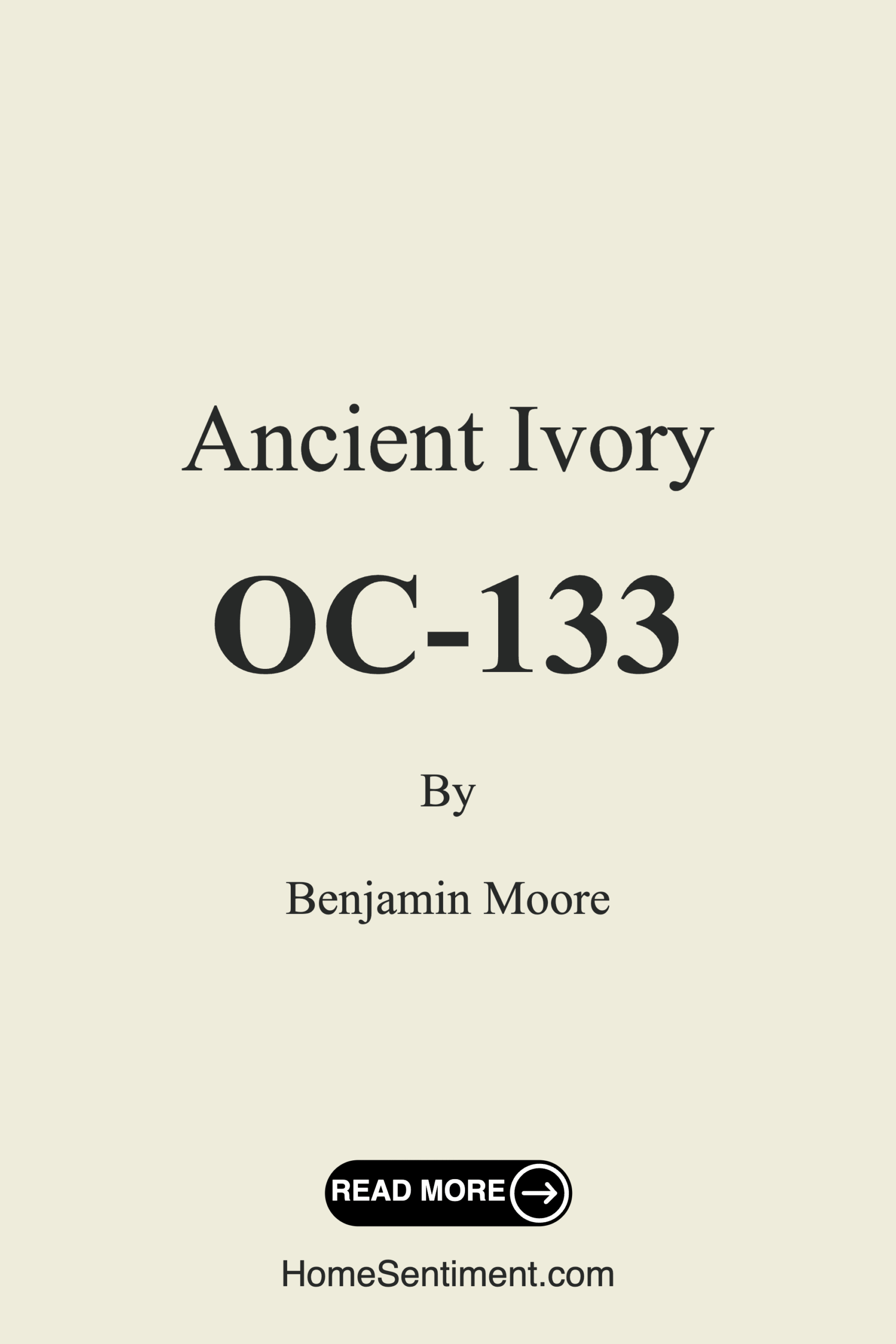 Ancient Ivory OC-133 by Benjamin Moore
