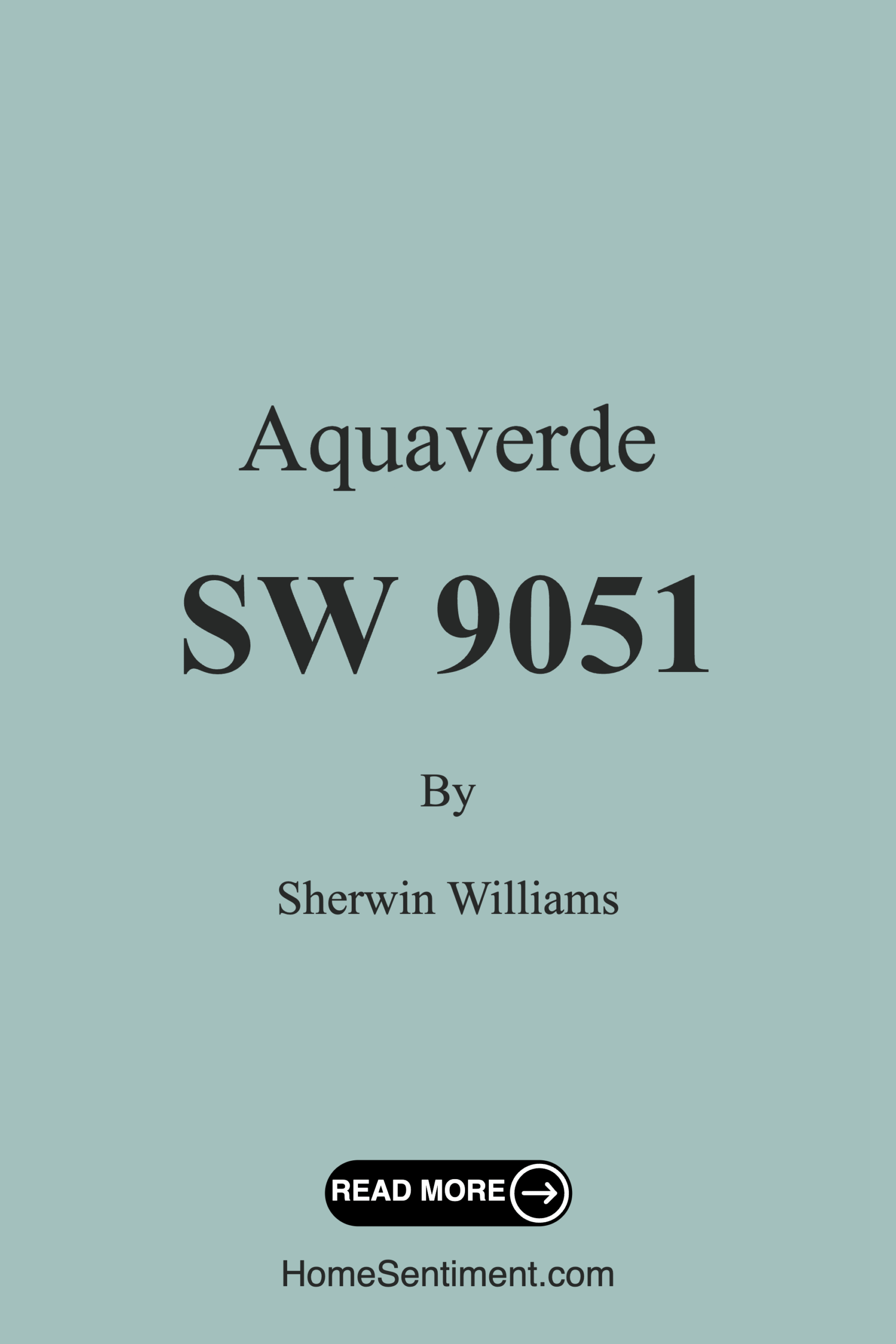 Aquaverde SW 9051 by Sherwin Williams