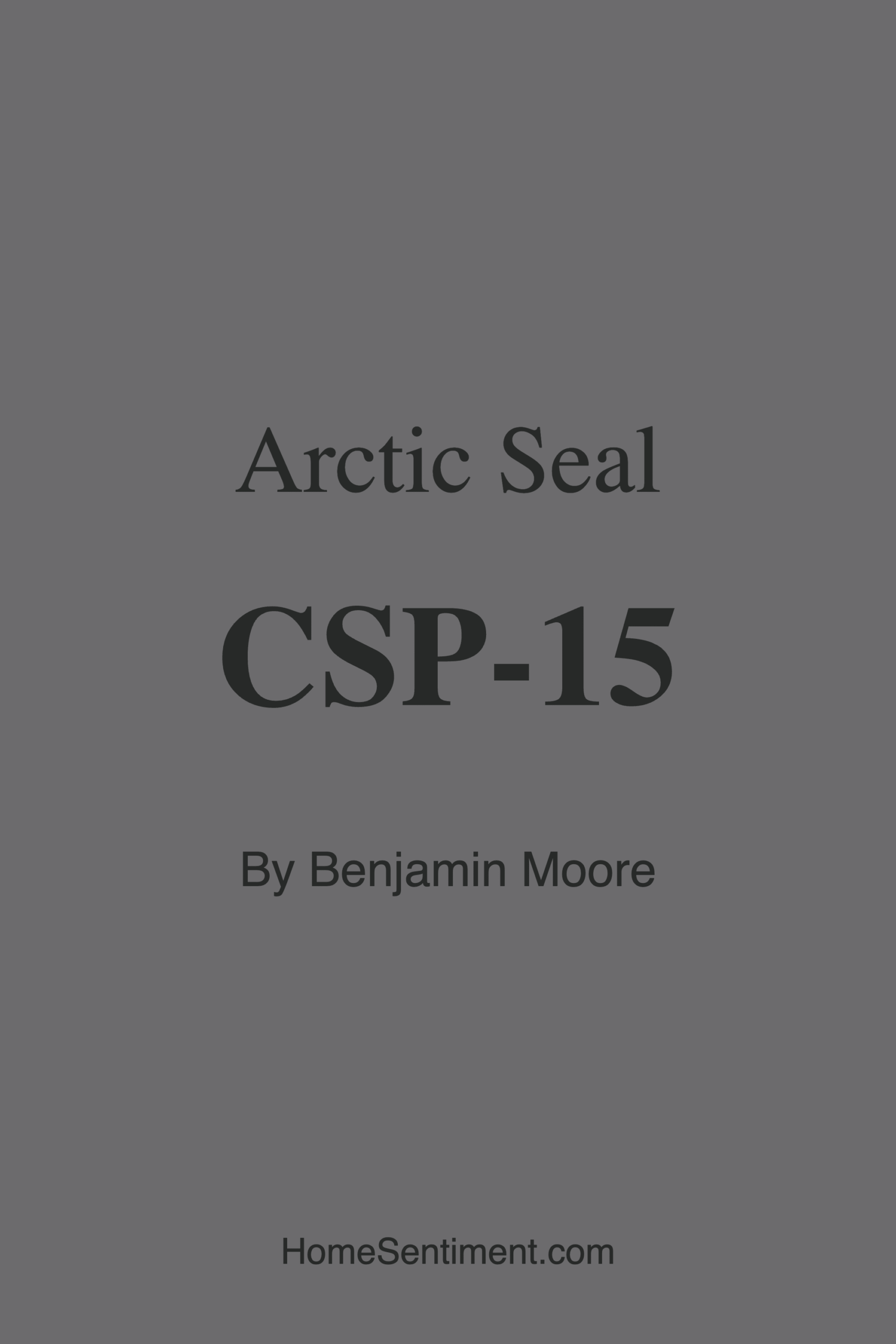 Arctic Seal CSP-15 by Benjamin Moore