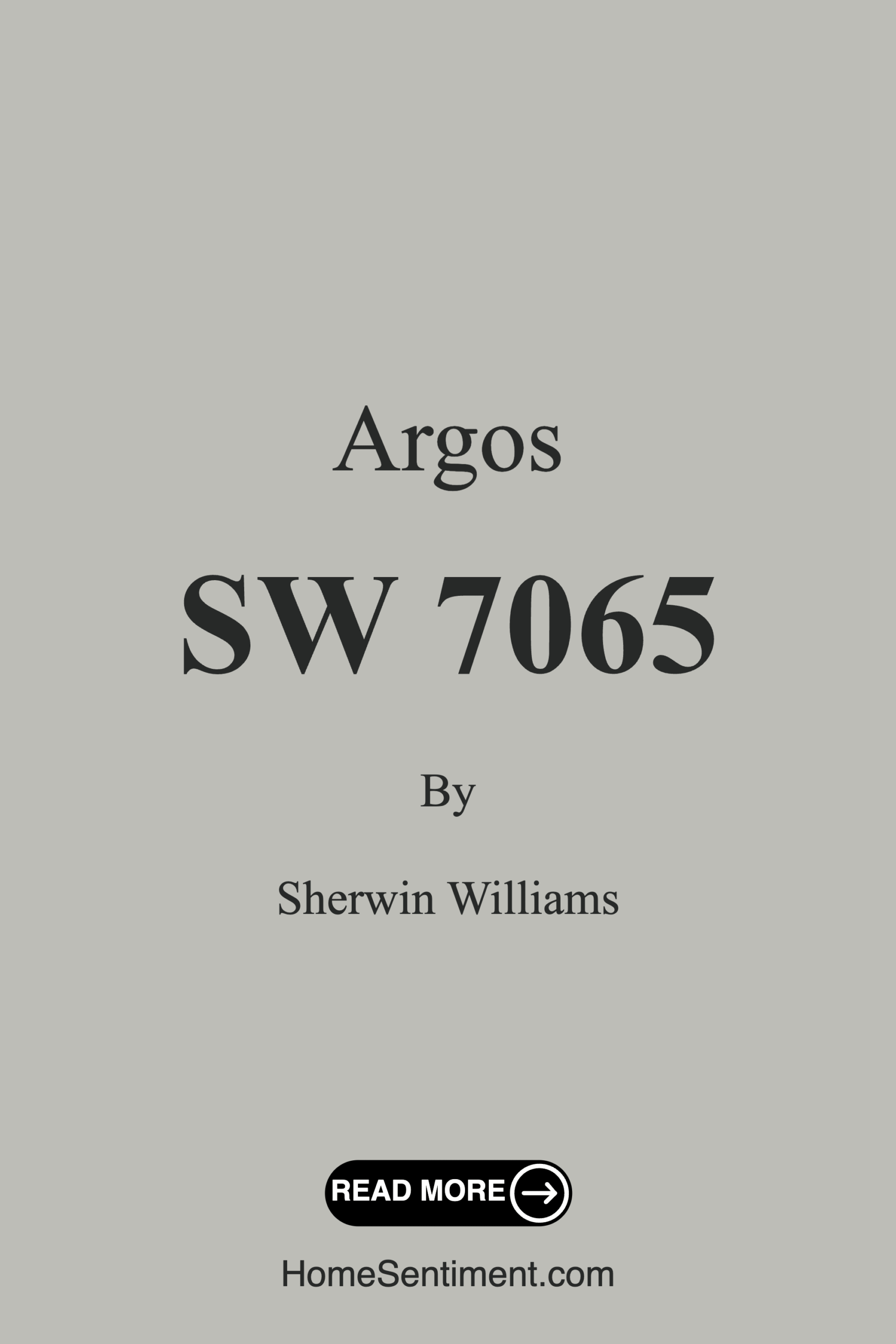 Argos SW 7065 by Sherwin Williams