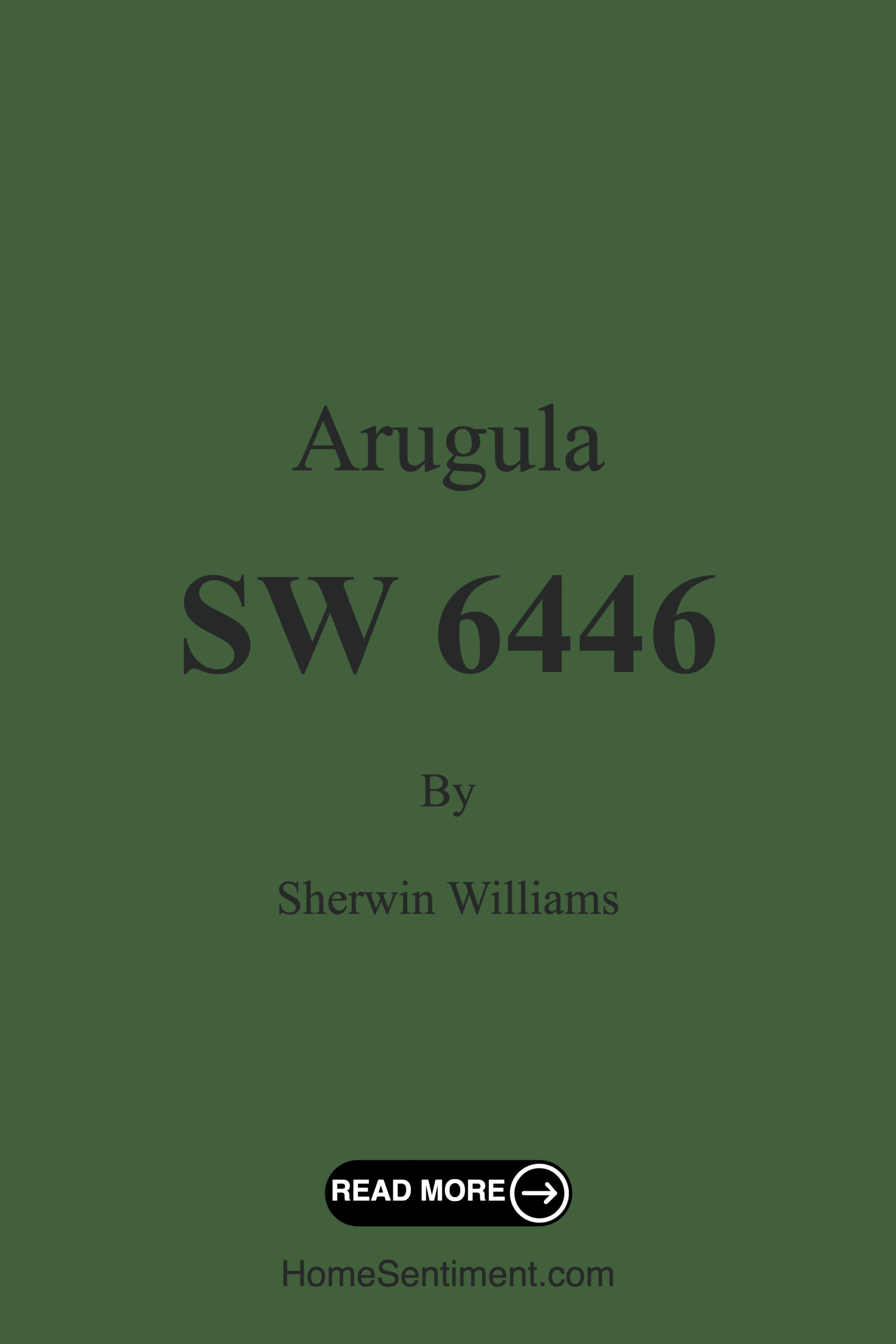 Arugula SW 6446 by Sherwin Williams