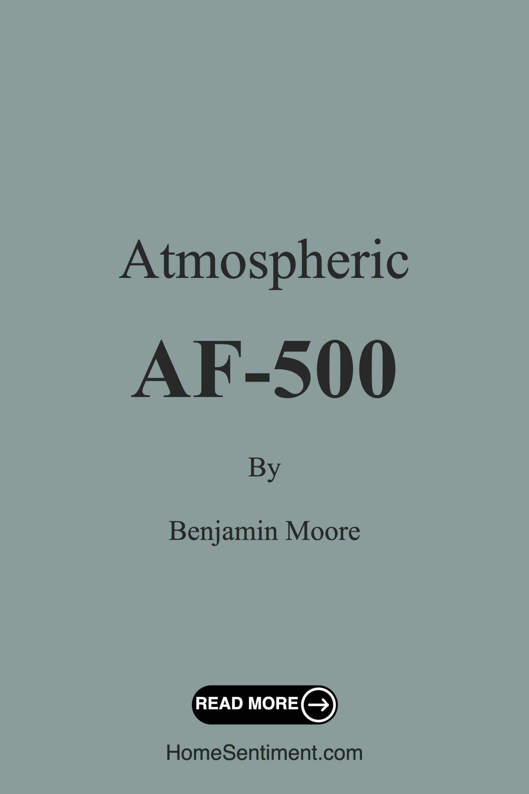 Atmospheric AF-500 by Benjamin Moore