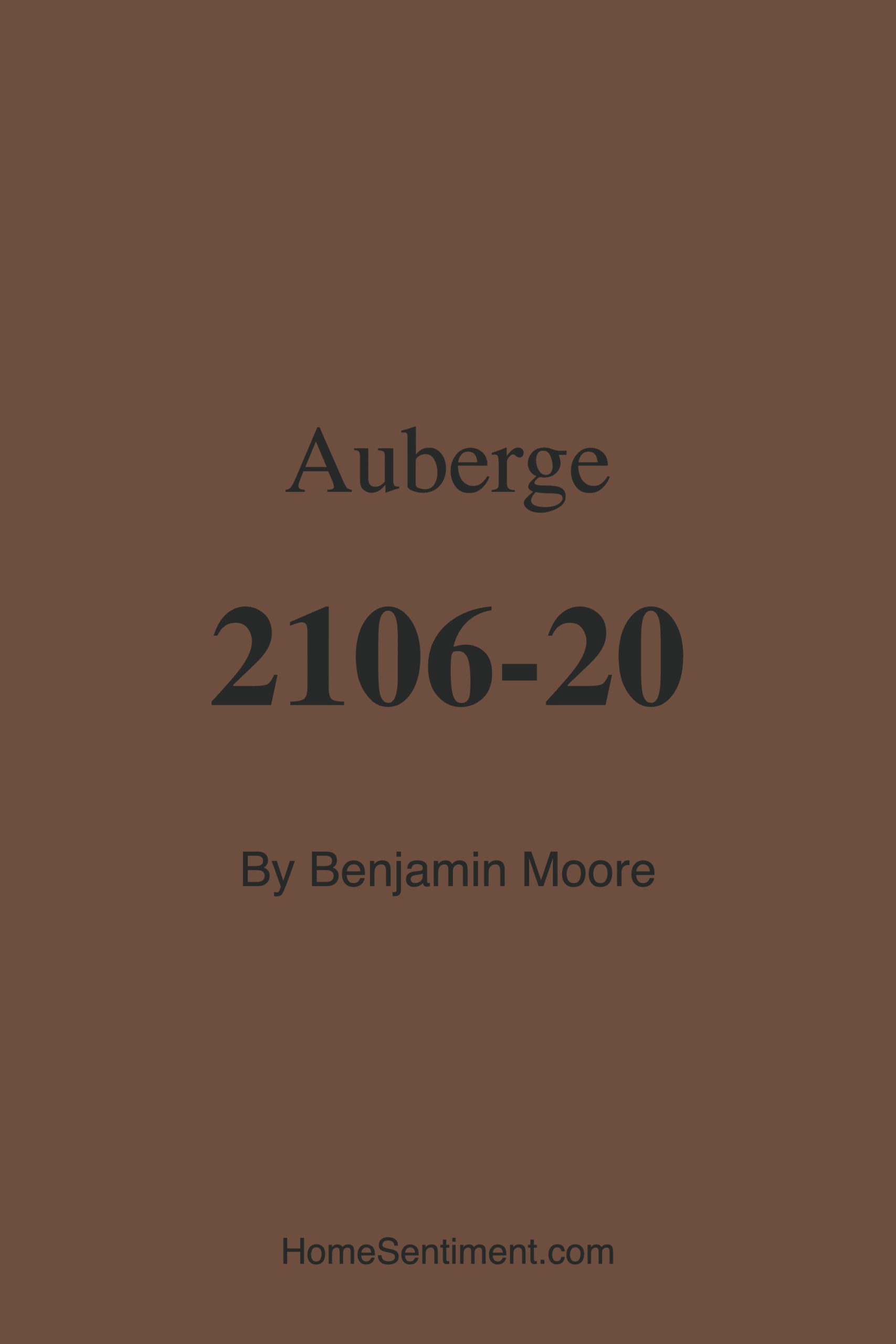 Auberge 2106-20 by Benjamin Moore