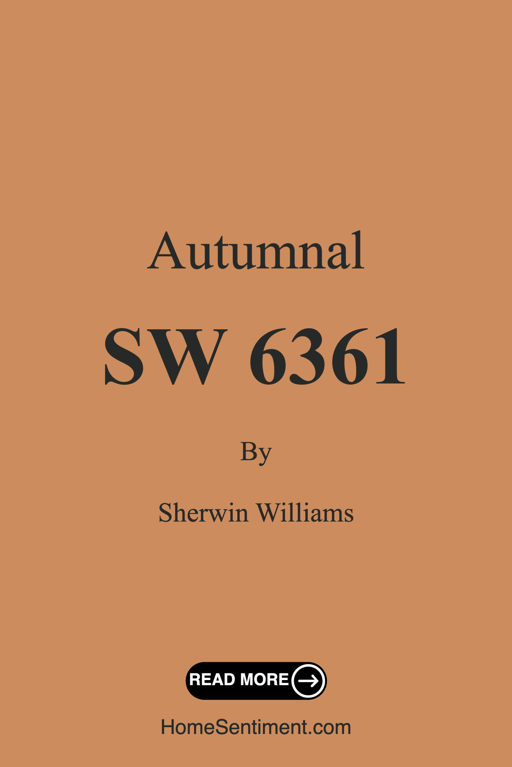 Autumnal SW 6361 by Sherwin Williams