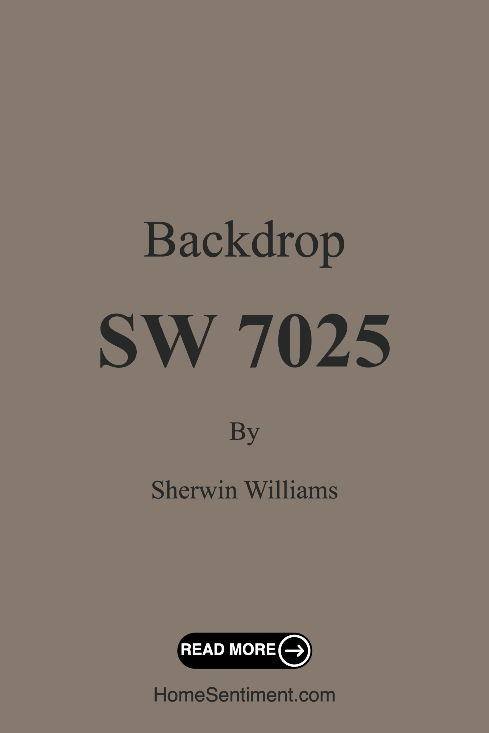 Backdrop SW 7025 by Sherwin Williams