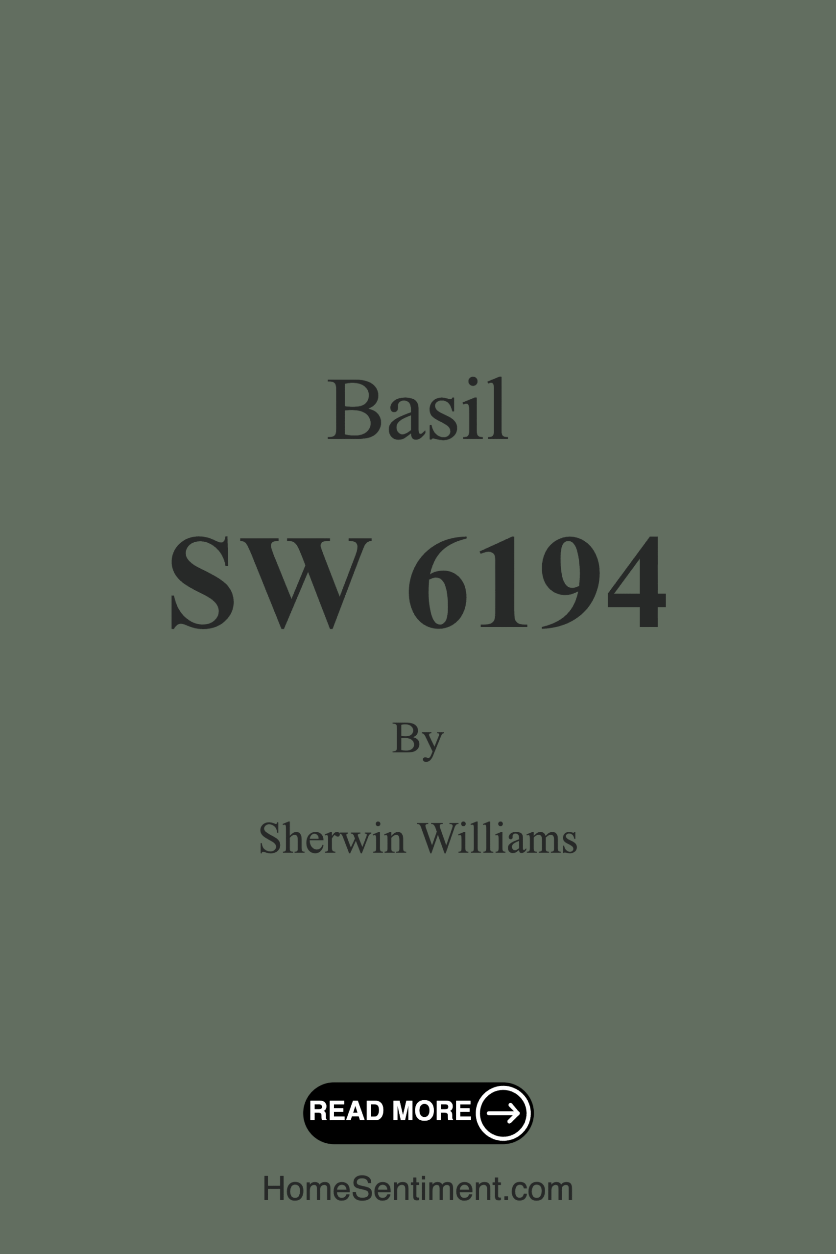 Basil SW 6194 by Sherwin Williams