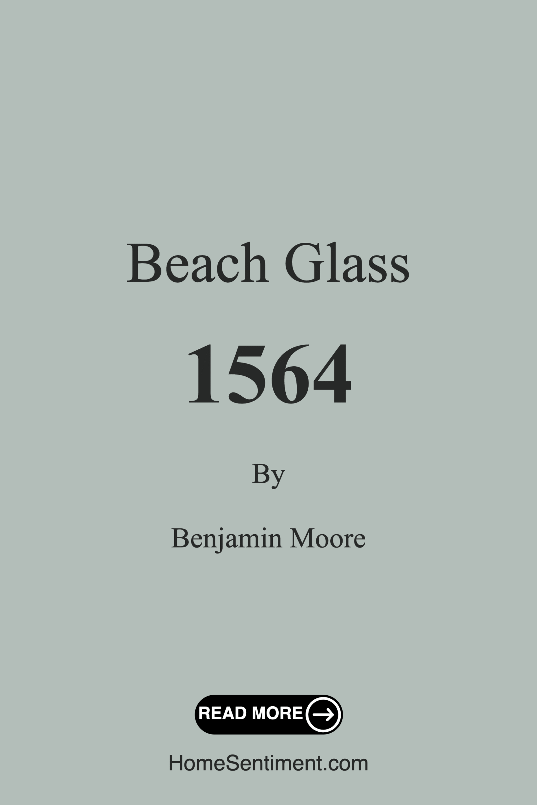 Beach Glass 1564 by Benjamin Moore