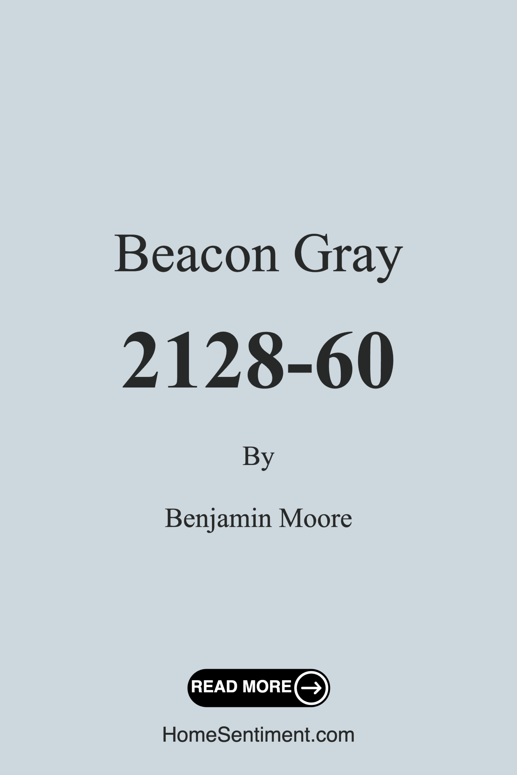 Beacon Gray 2128-60 by Benjamin Moore