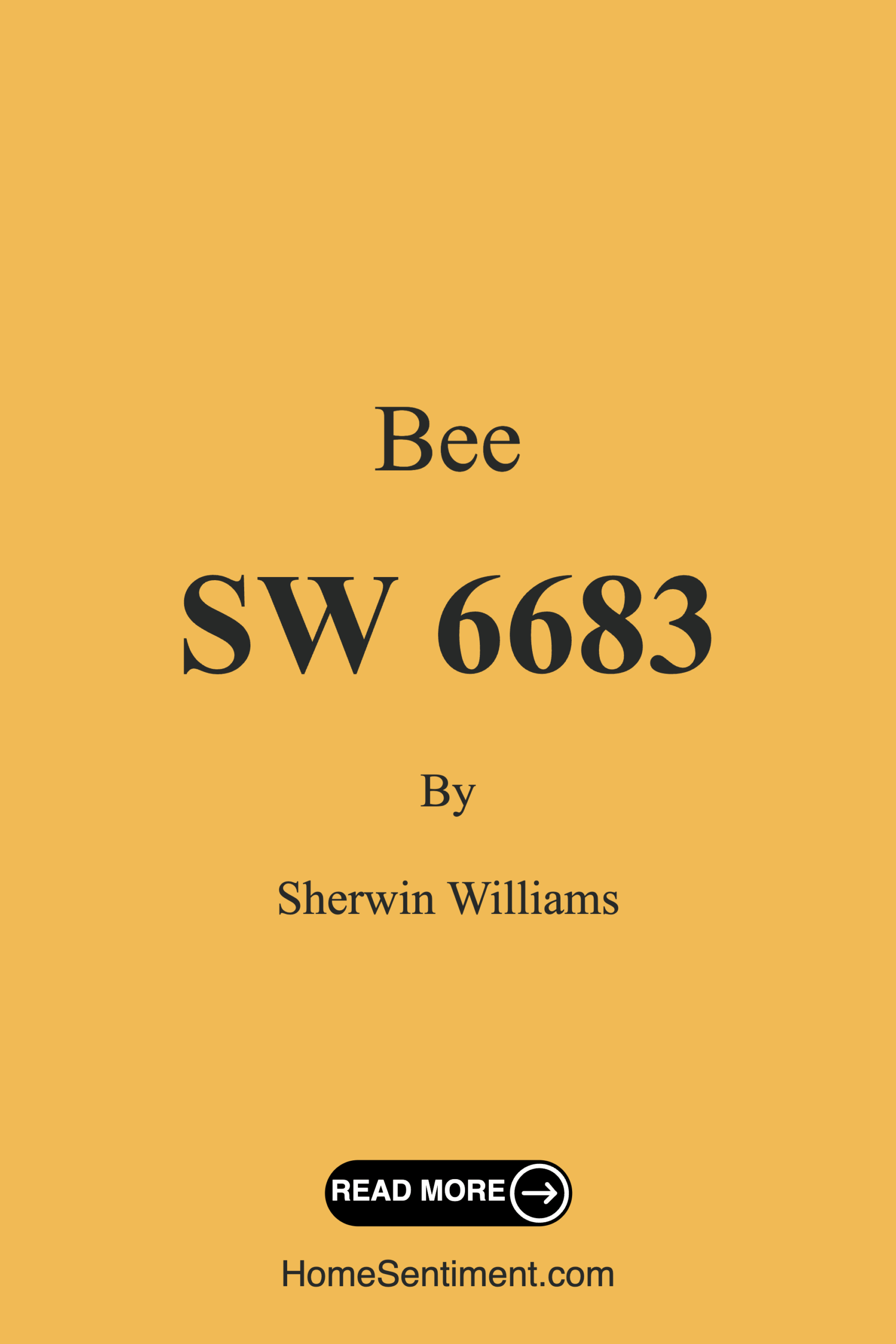 Bee SW 6683 by Sherwin Williams