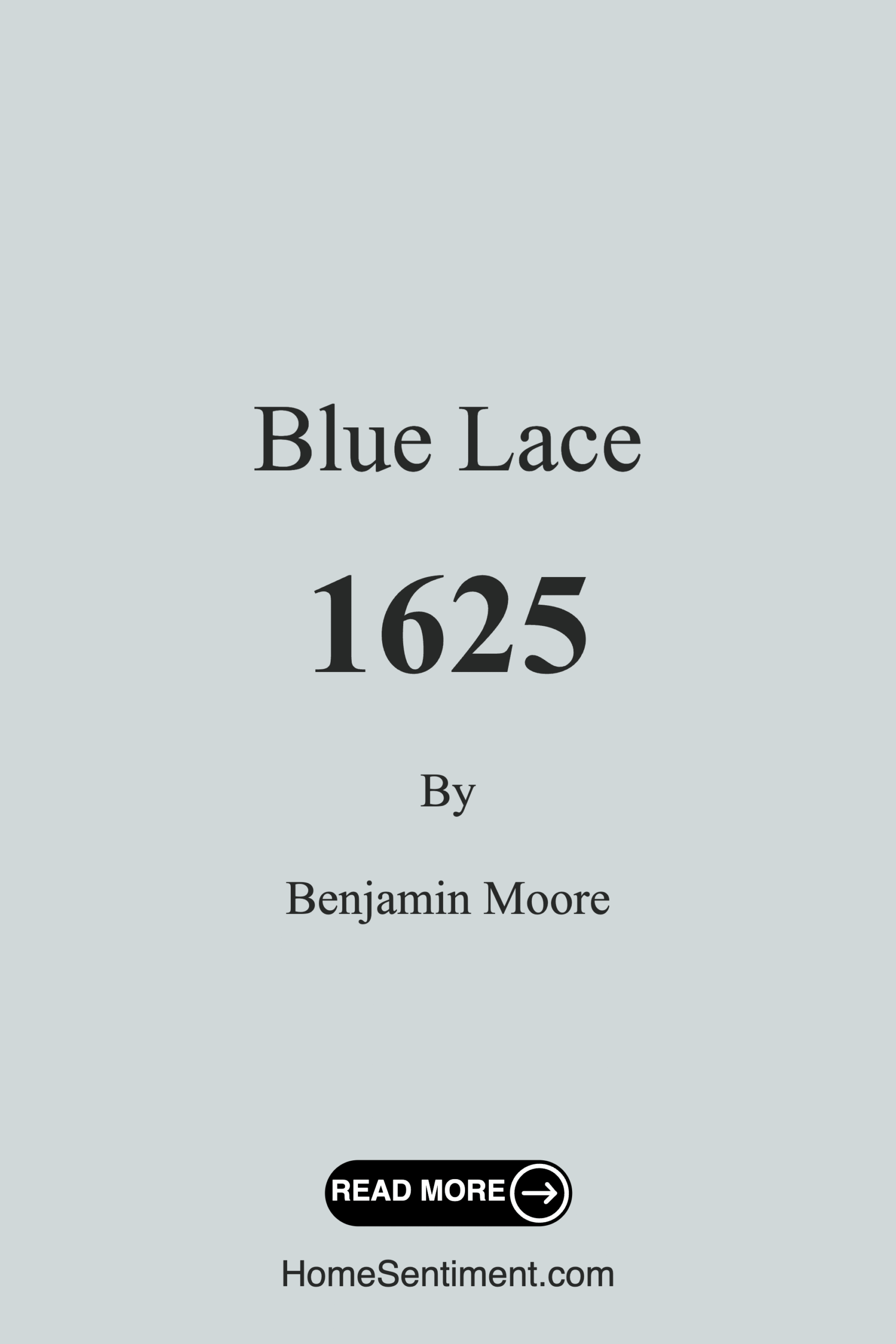 Blue Lace 1625 by Benjamin Moore