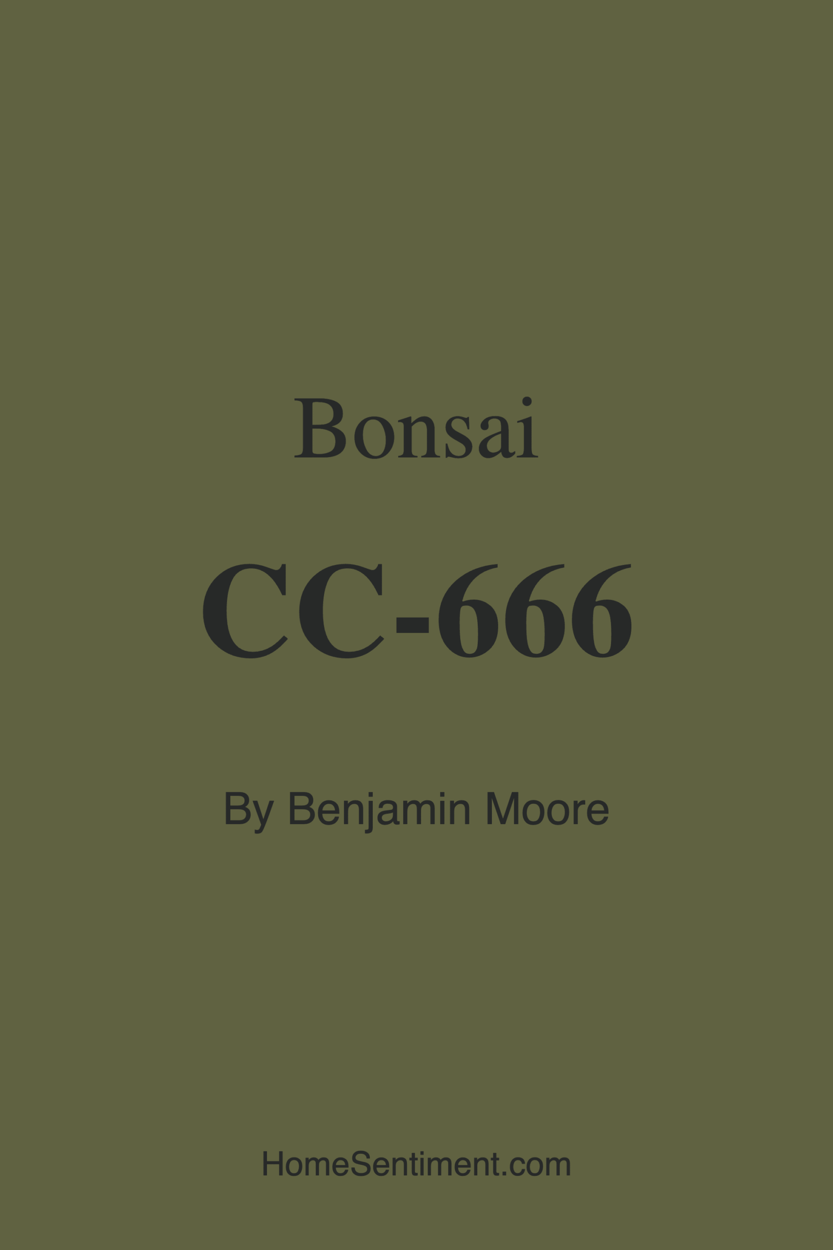 Bonsai CC-666 by Benjamin Moore