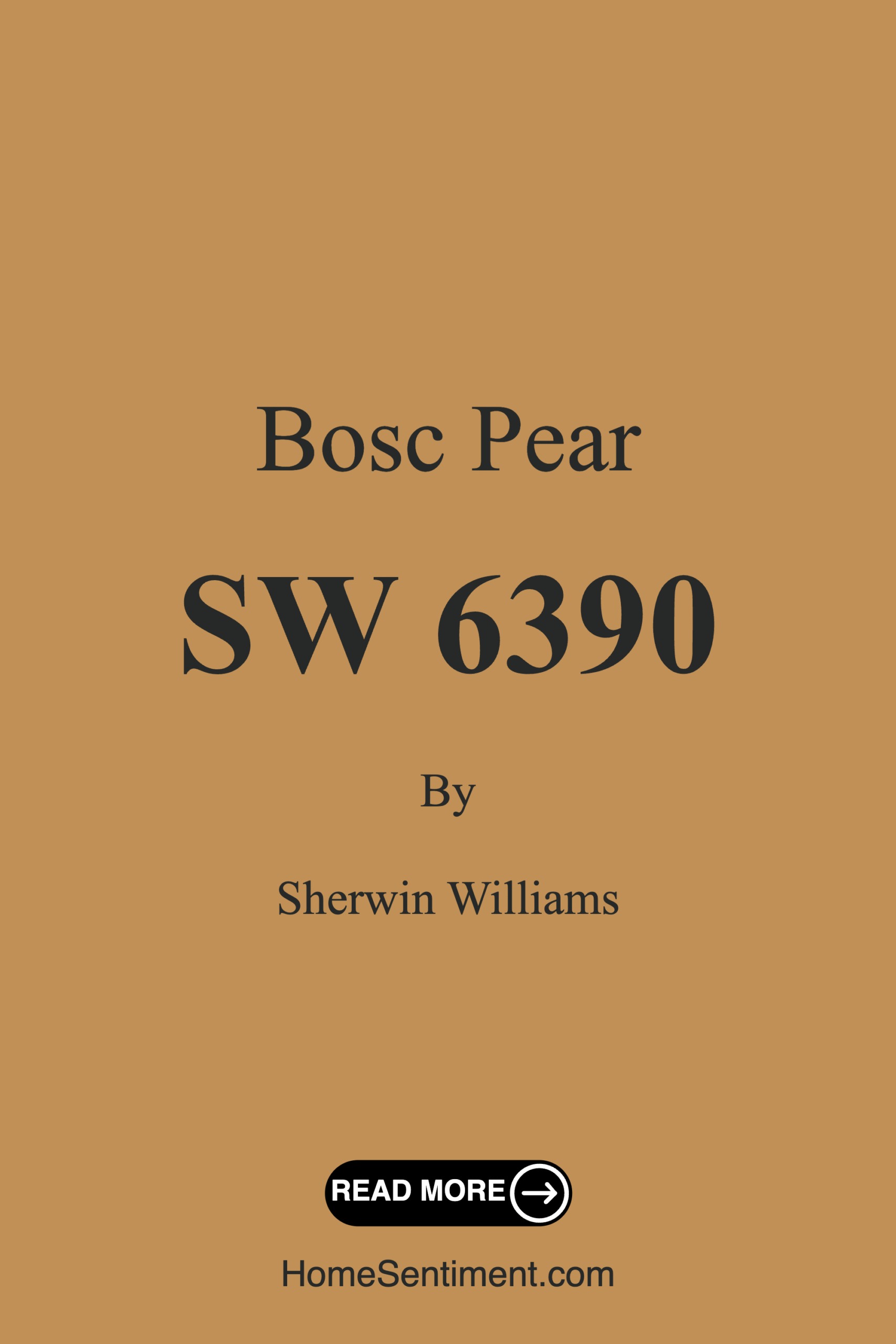Bosc Pear SW 6390 by Sherwin Williams