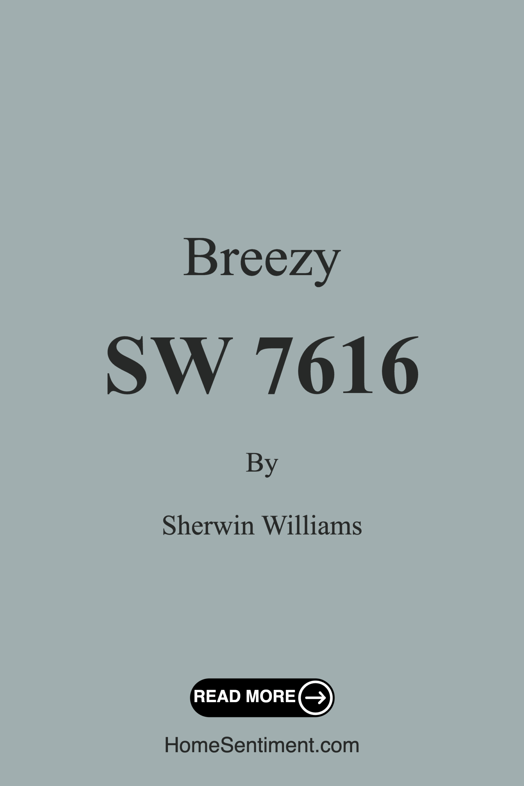 Breezy SW 7616 by Sherwin Williams