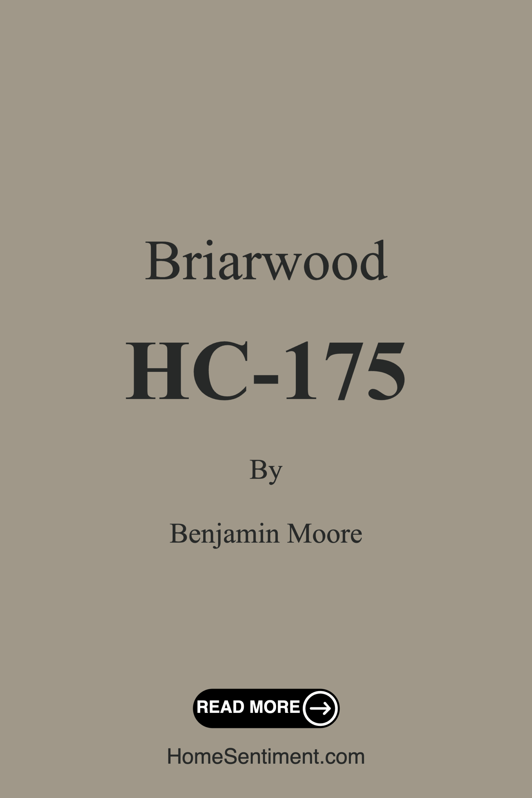 Briarwood HC-175 by Benjamin Moore