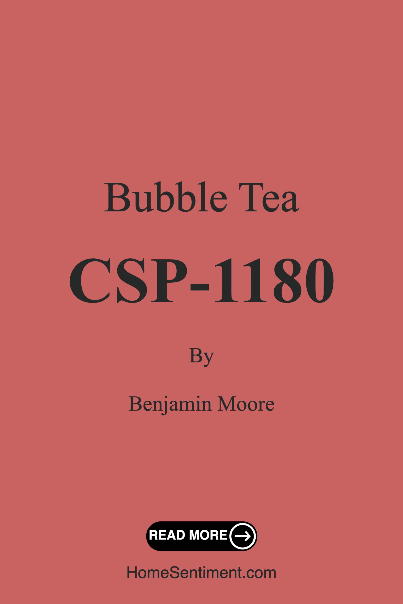 Bubble Tea CSP-1180 by Benjamin Moore