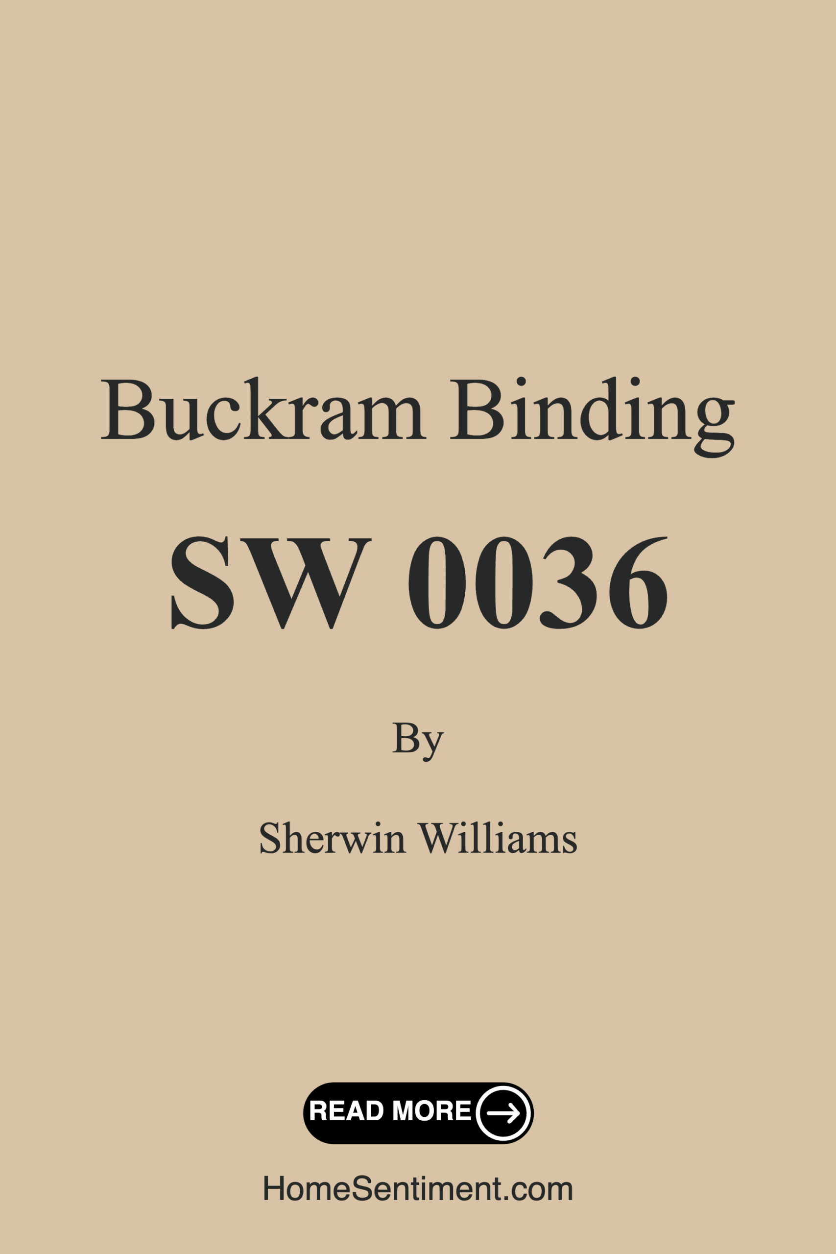 Buckram Binding SW 0036 by Sherwin Williams