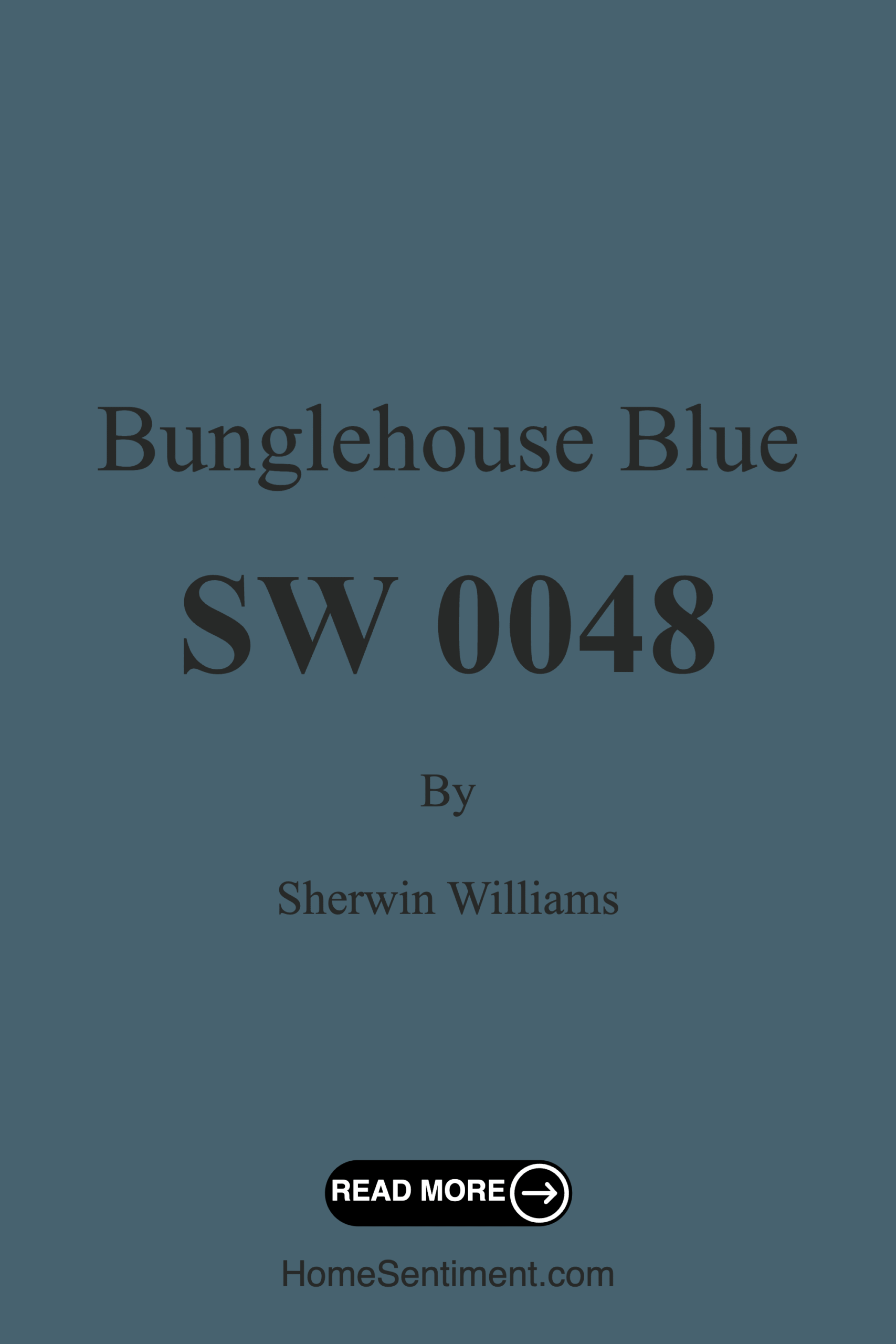 Bunglehouse Blue SW 0048 by Sherwin Williams