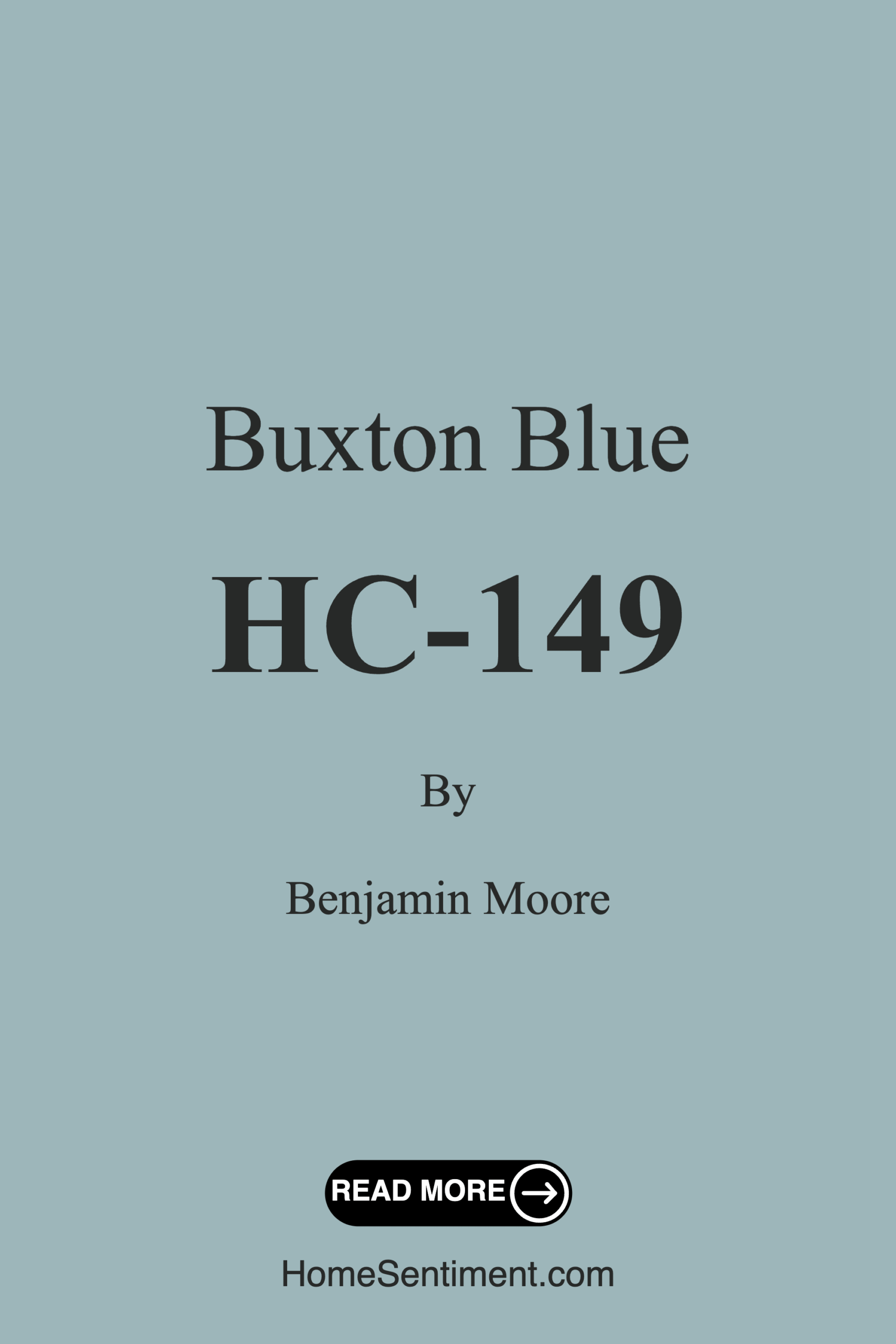Buxton Blue HC-149 by Benjamin Moore