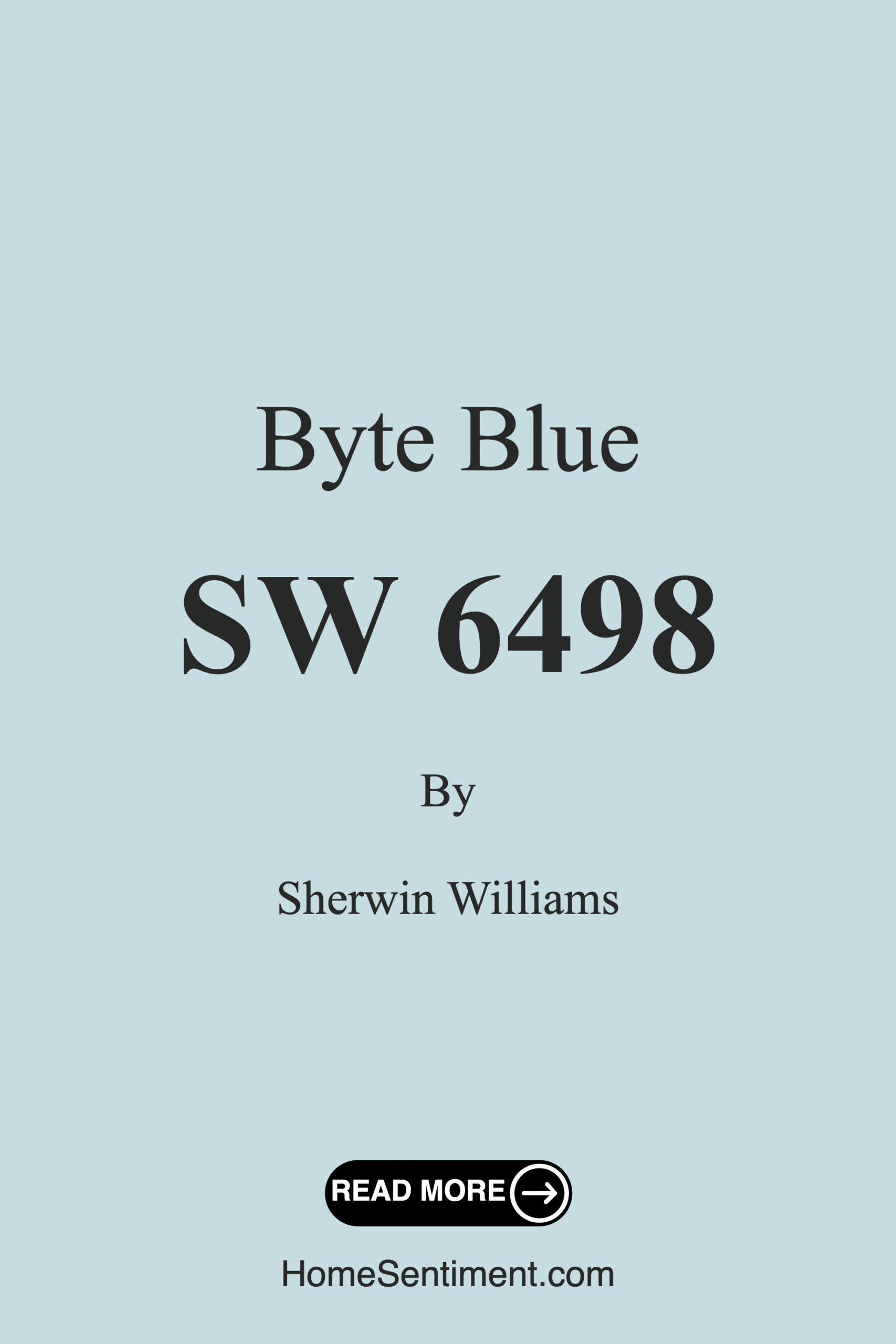 Byte Blue SW 6498 by Sherwin Williams
