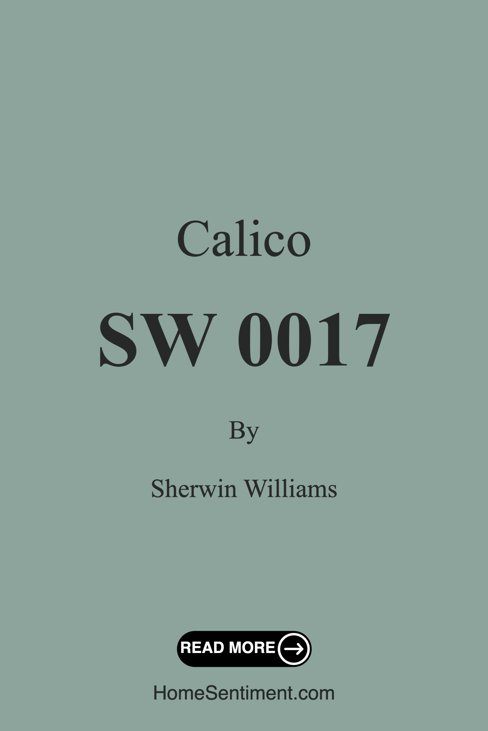 Calico SW 0017 by Sherwin Williams