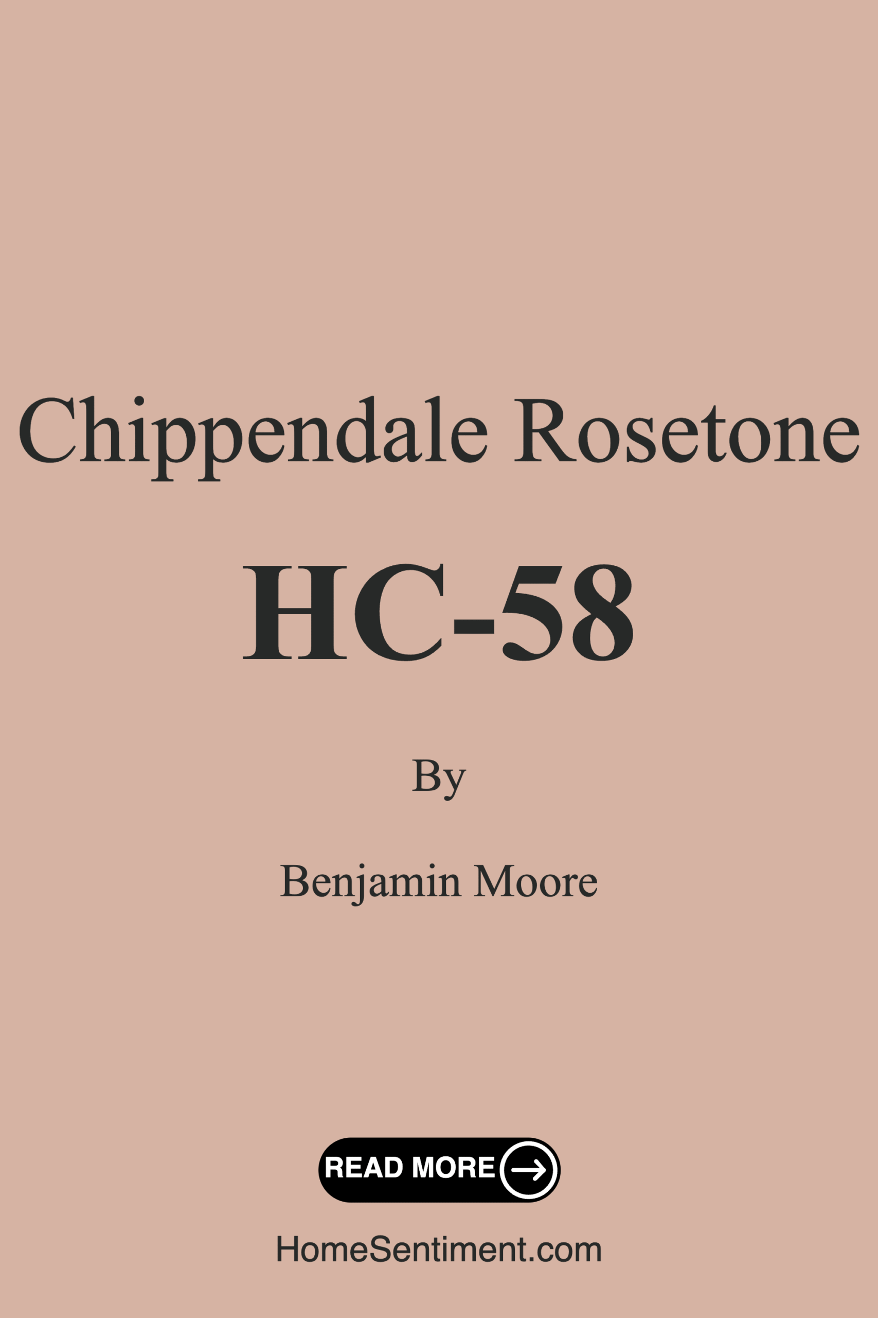 Chippendale Rosetone HC-58 by Benjamin Moore