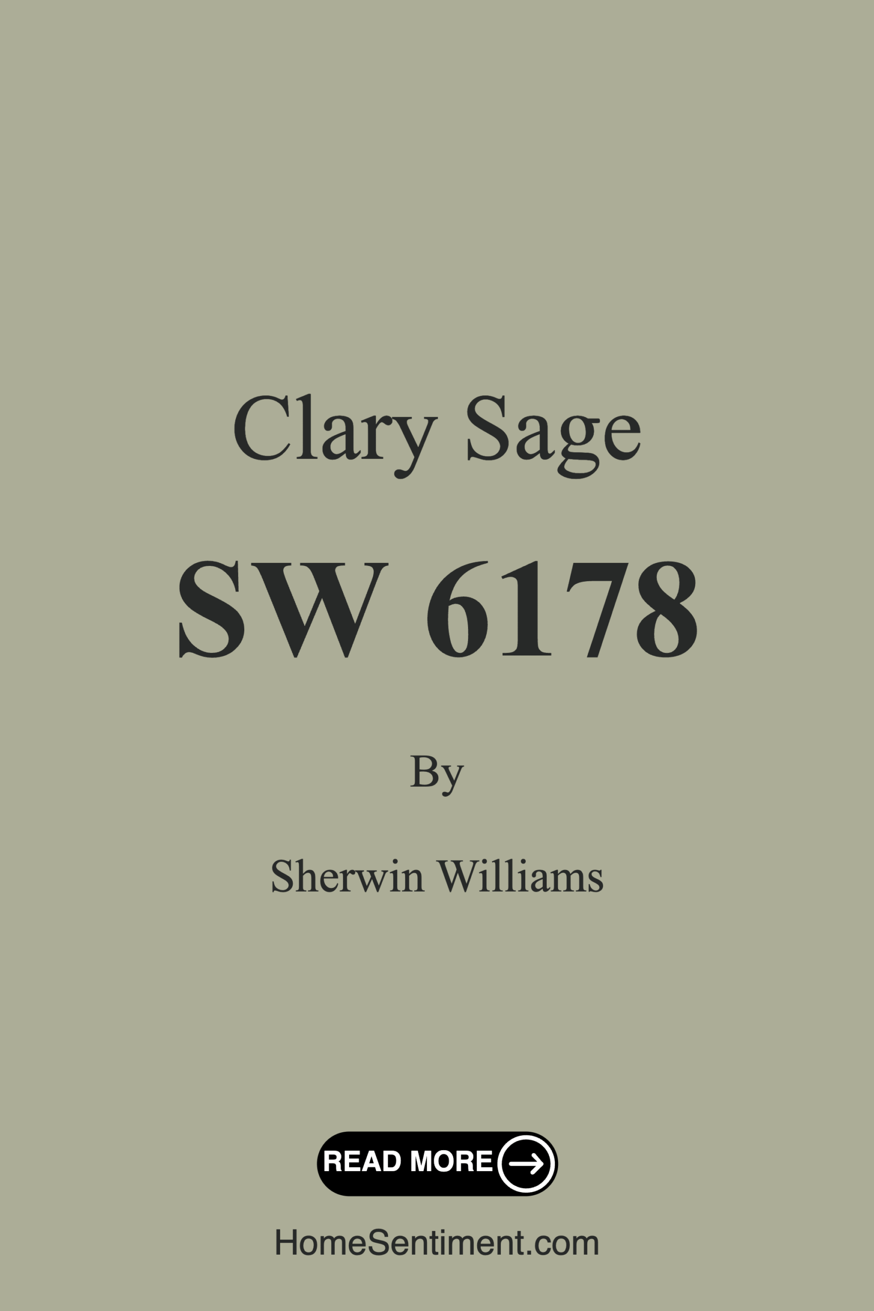 Clary Sage SW 6178 by Sherwin Williams