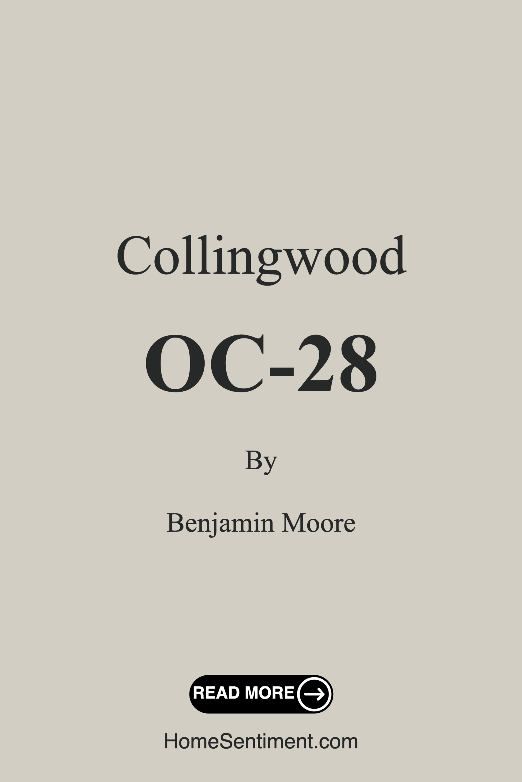 Collingwood OC-28 by Benjamin Moore