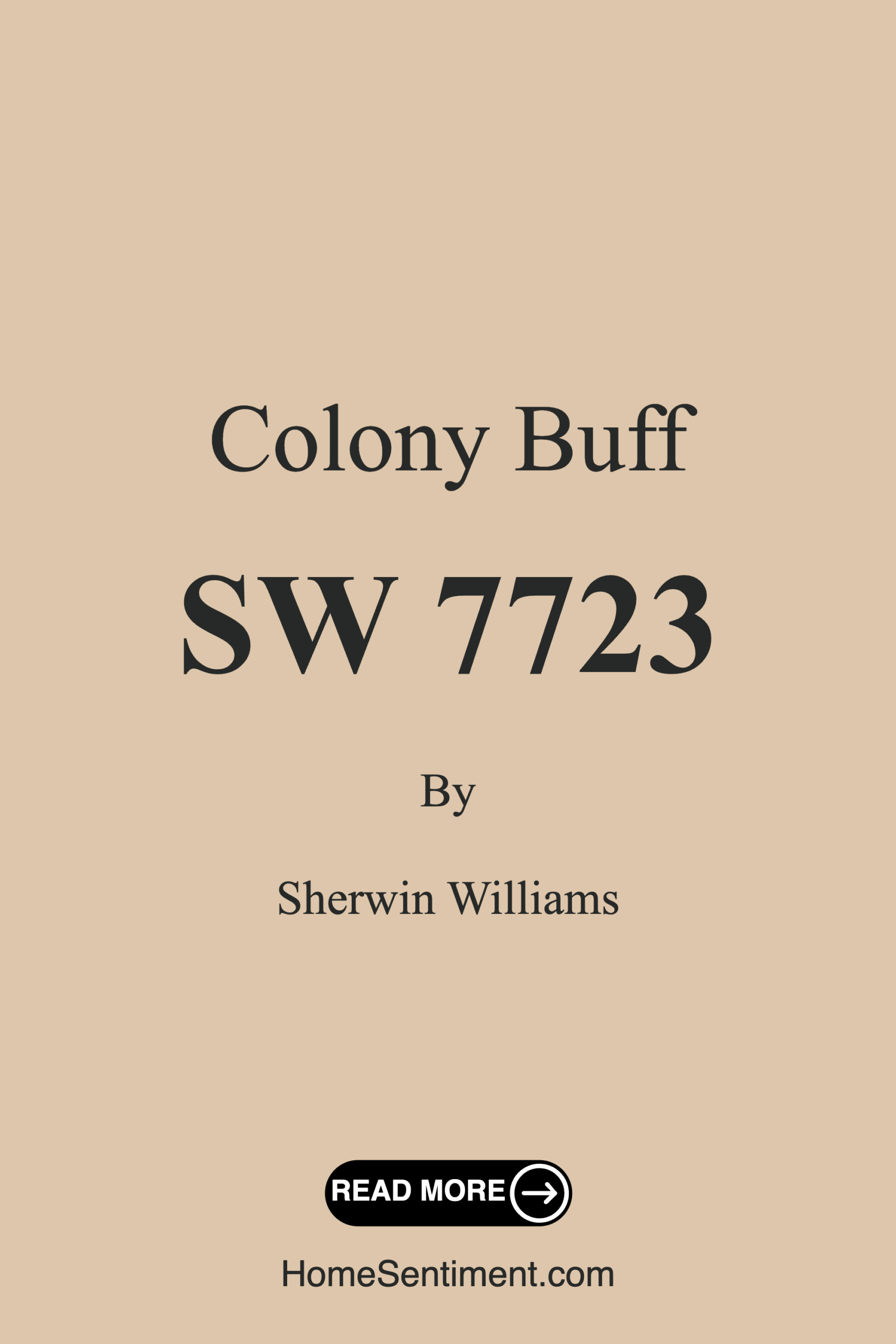 Colony Buff SW 7723 by Sherwin Williams