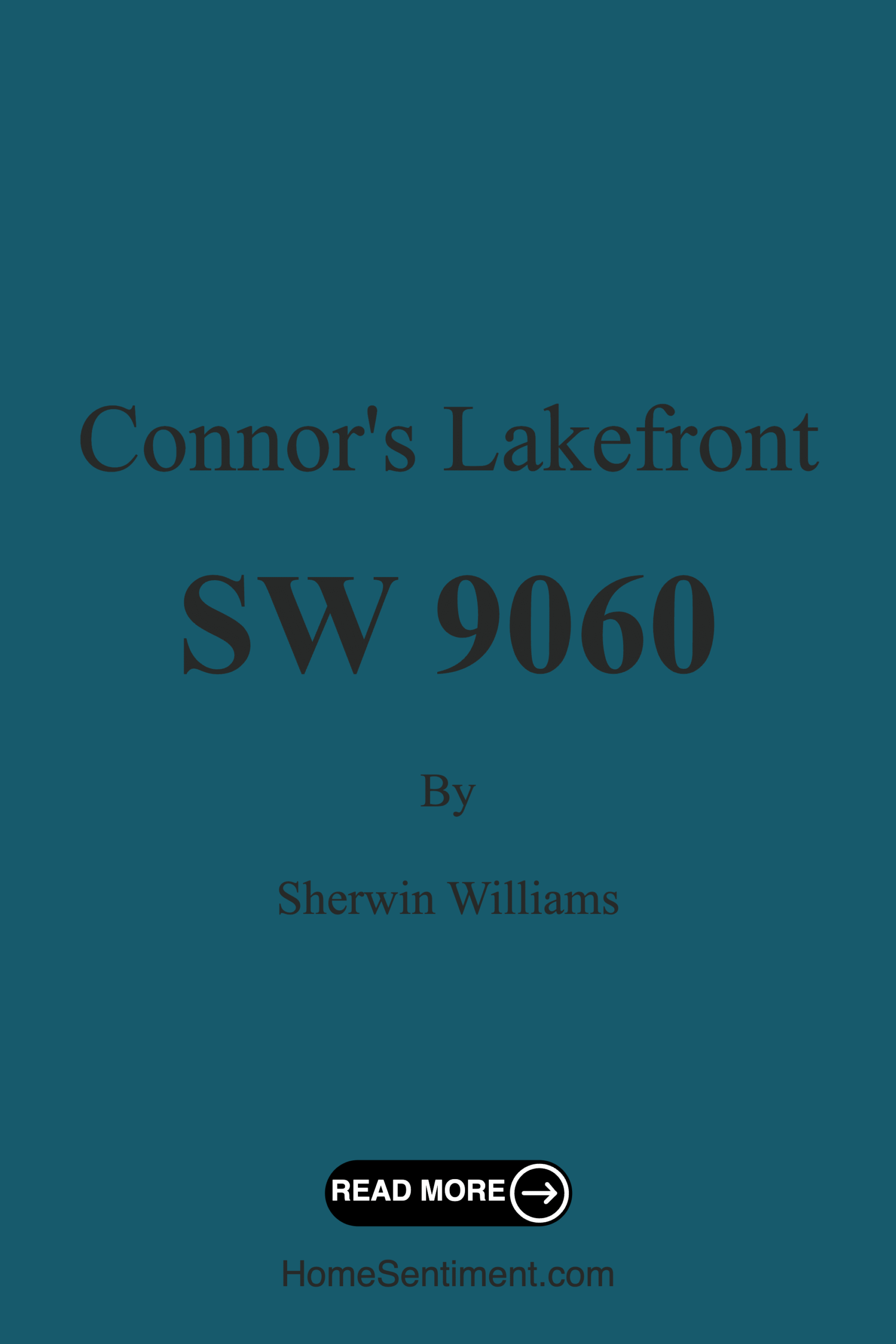 Connor’s Lakefront SW 9060 by Sherwin Williams