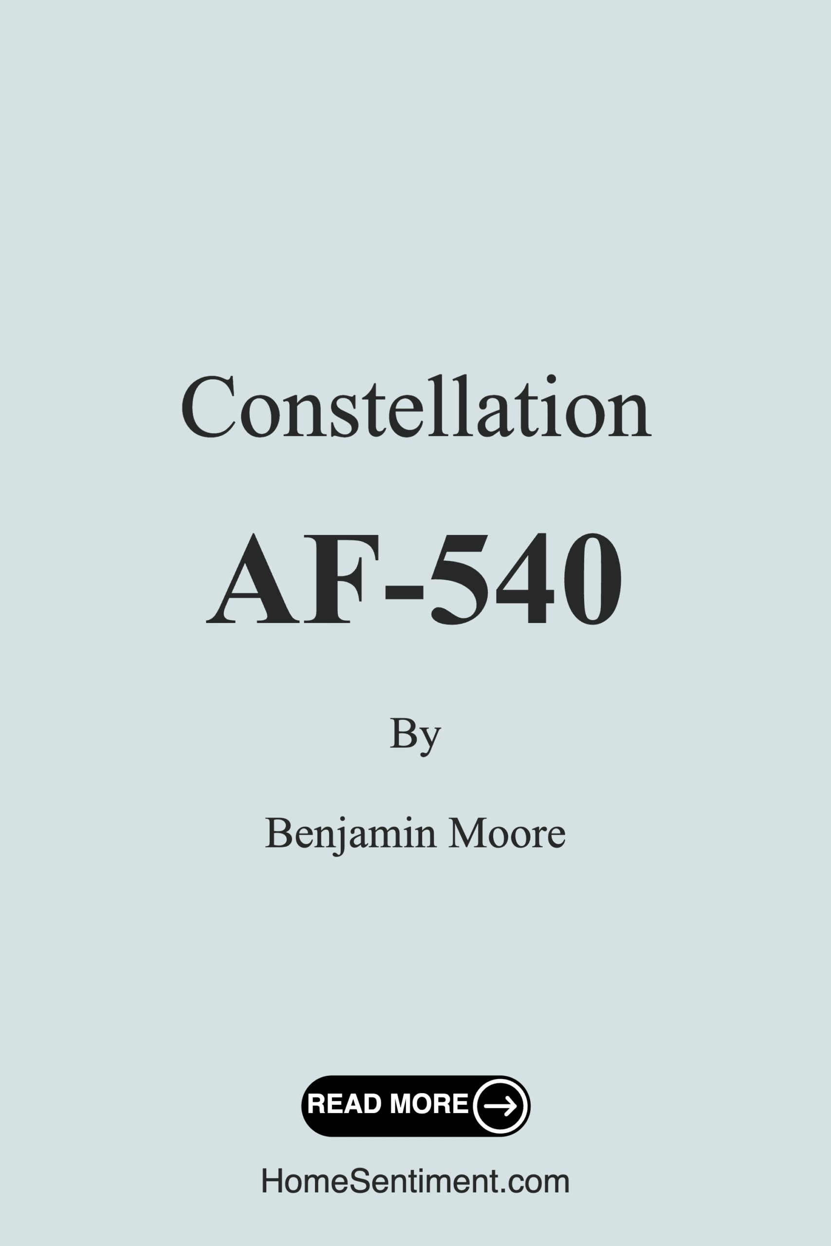 Constellation AF-540 by Benjamin Moore